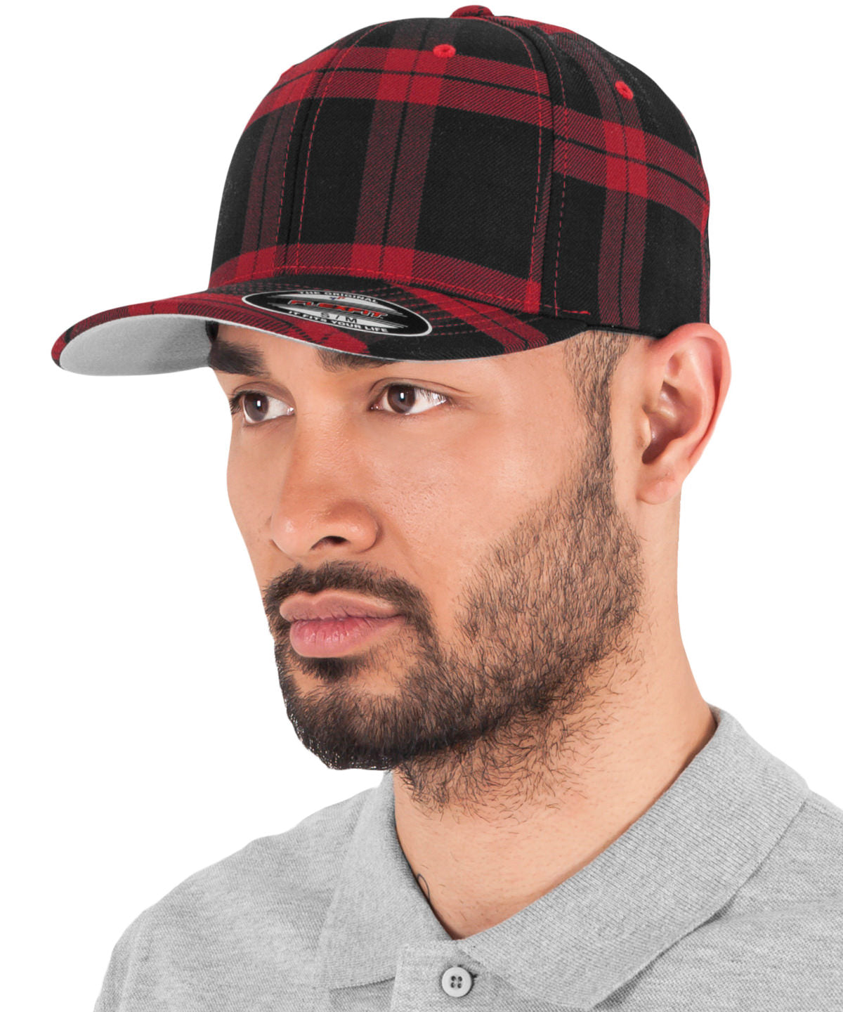 Flexfit by Yupoong Flexfit tartan plaid, lifestyle photo
