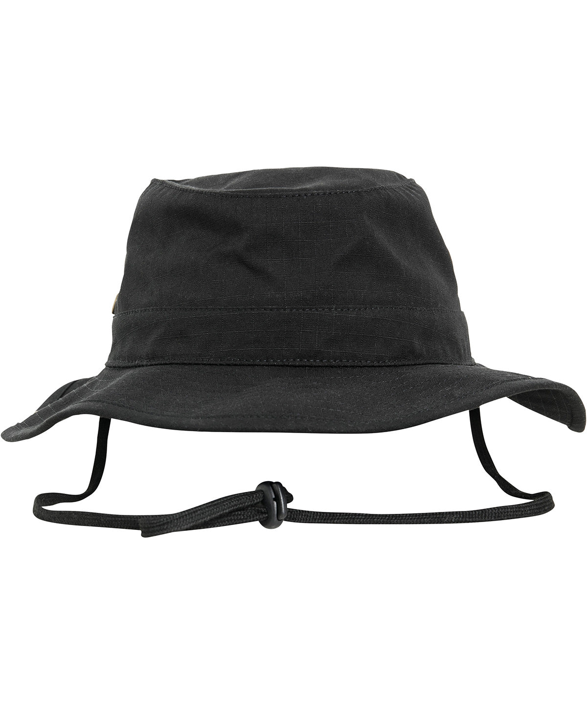 Flexfit by Yupoong Angler hat in Black, lifestyle photo