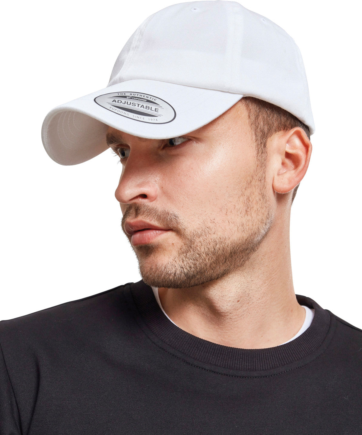 Flexfit by Yupoong Low-profile organic cotton cap, lifestyle photo