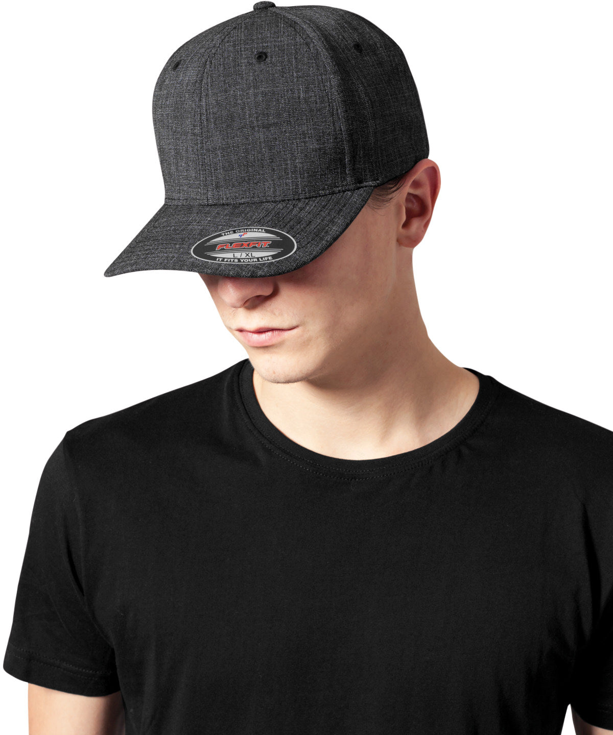 Flexfit by Yupoong Twill knit Flexfit in Grey, lifestyle photo