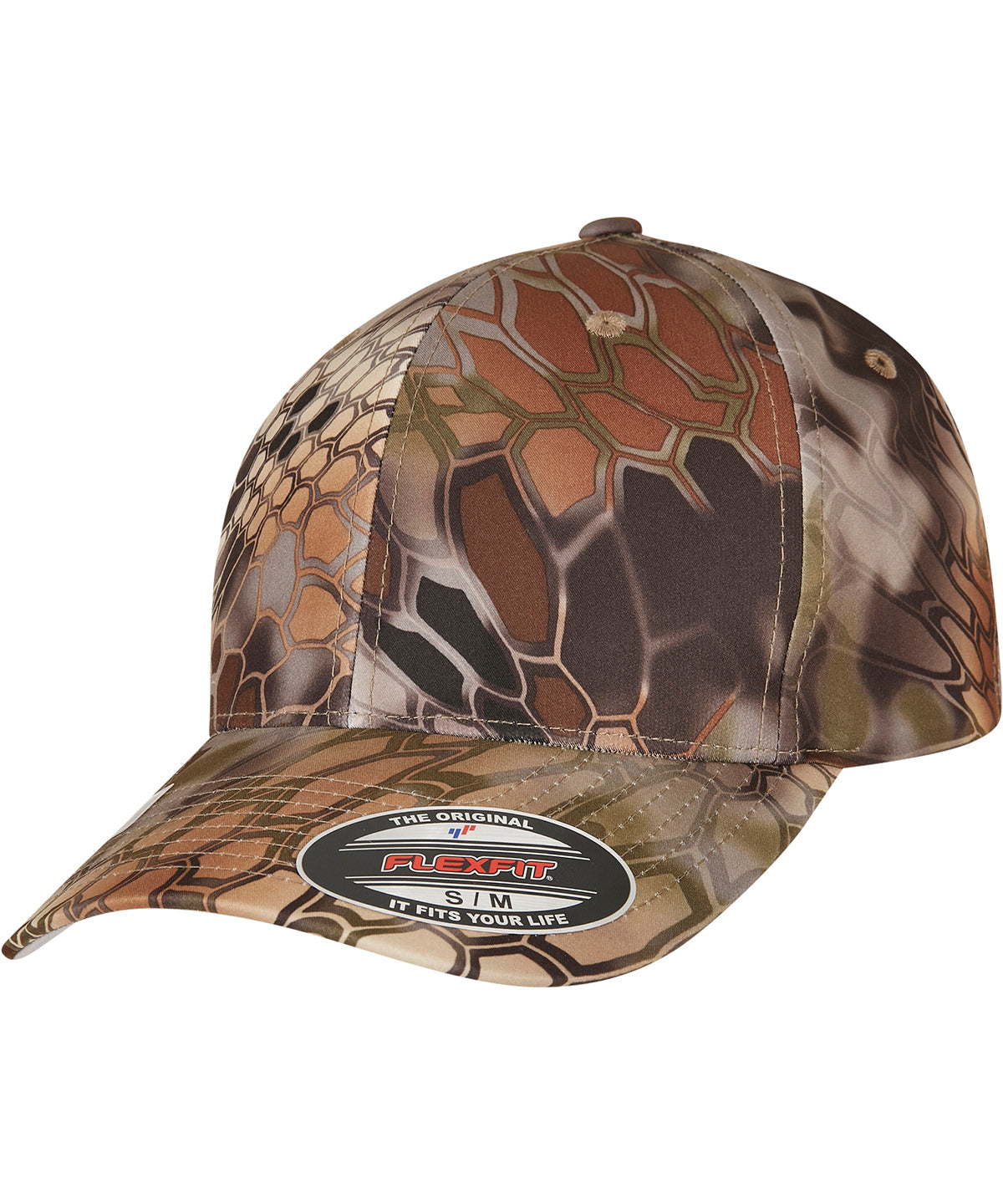 Flexfit by Yupoong Flexfit kryptek cap in Highlander, front view