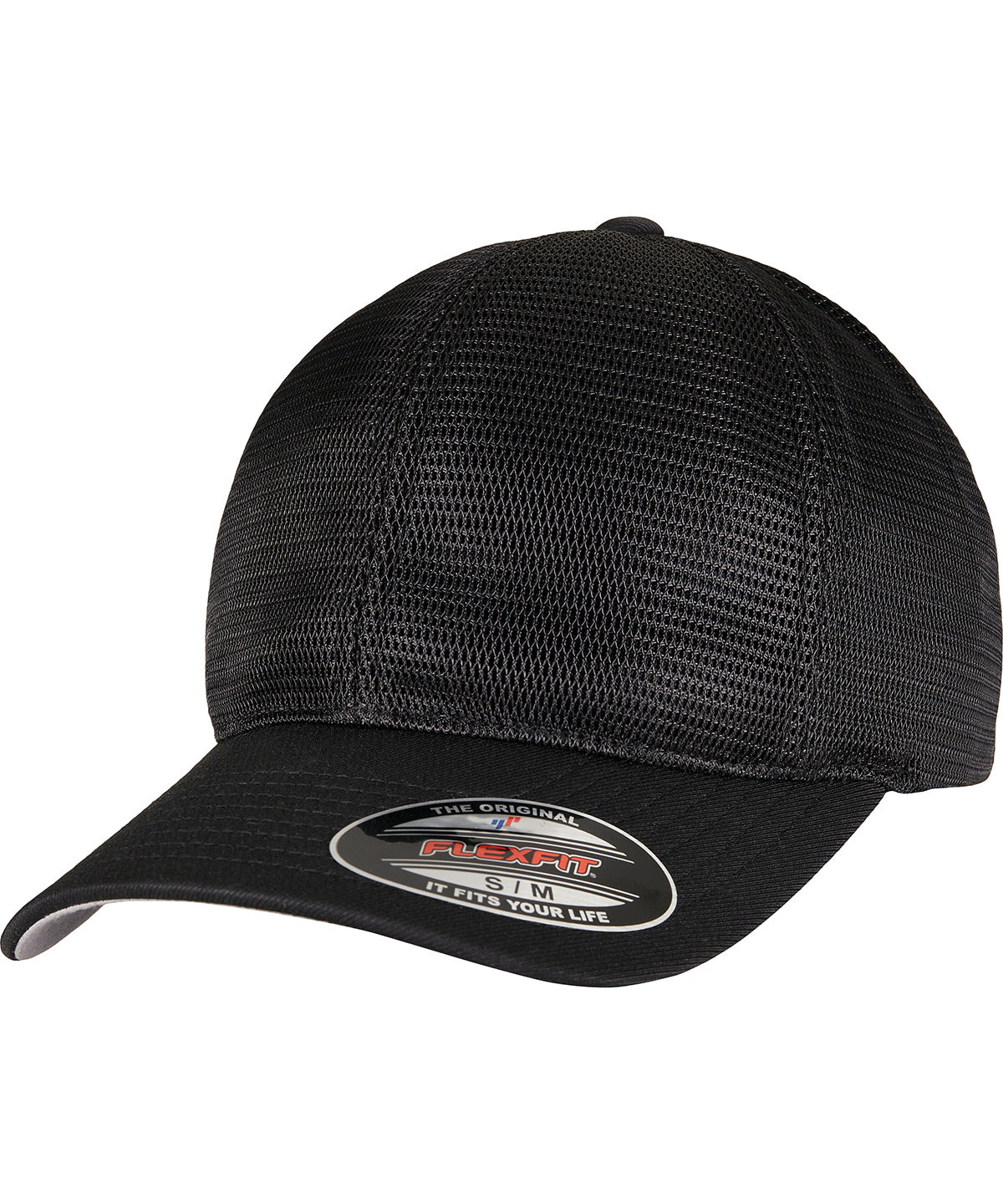 Flexfit by Yupoong Flexfit 360 omnimesh cap in Black, lifestyle photo