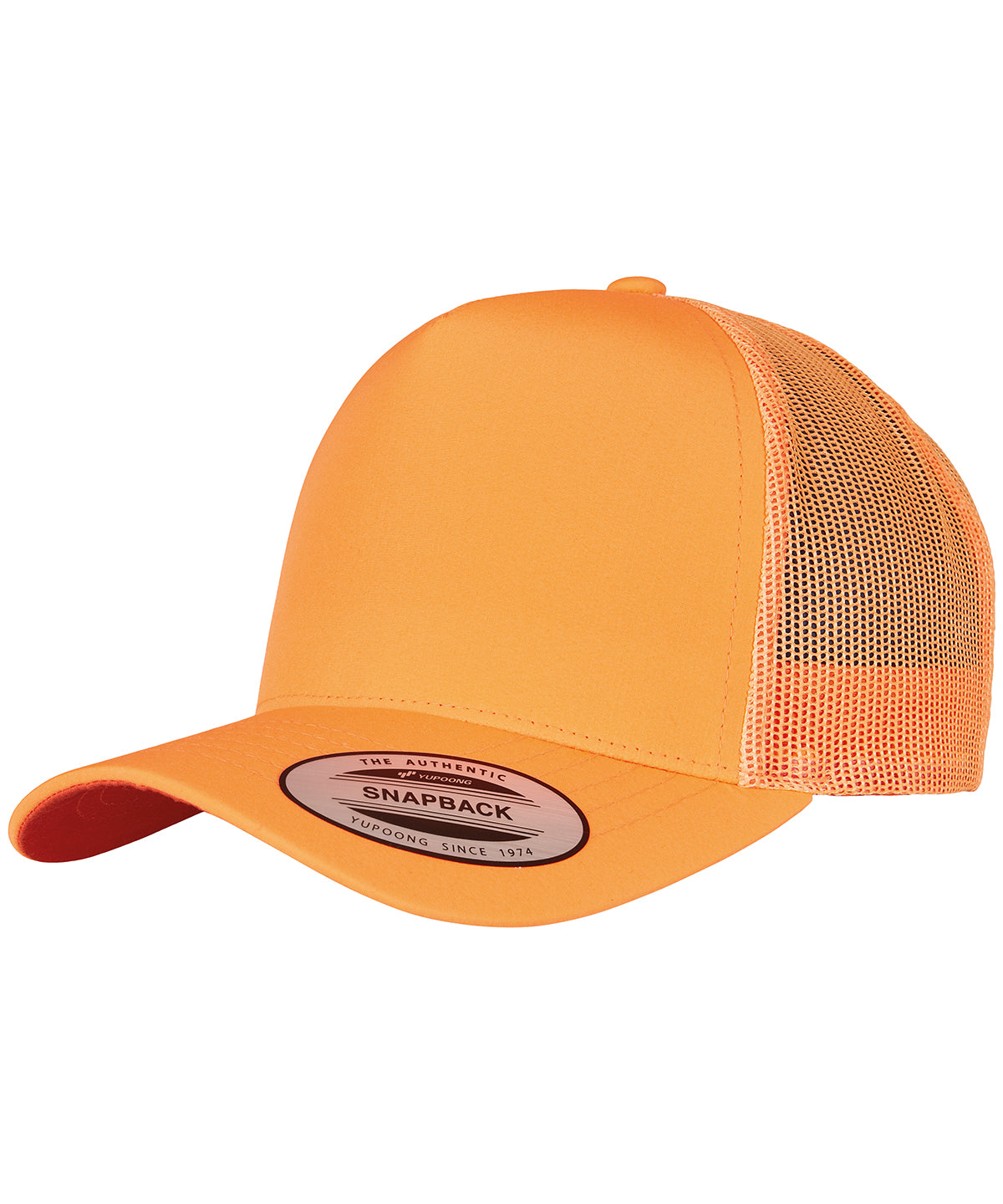 Flexfit by Yupoong Neon retro trucker, lifestyle photo