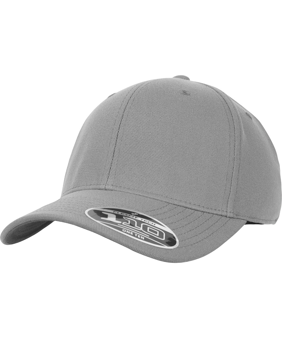 Flexfit by Yupoong 110 Flexfit Pro-formance in Grey, front view