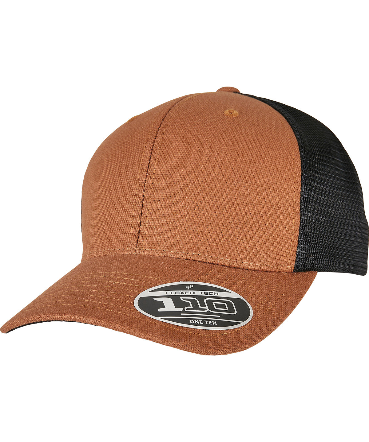 Flexfit by Yupoong 110 Structured canvas trucker, lifestyle photo