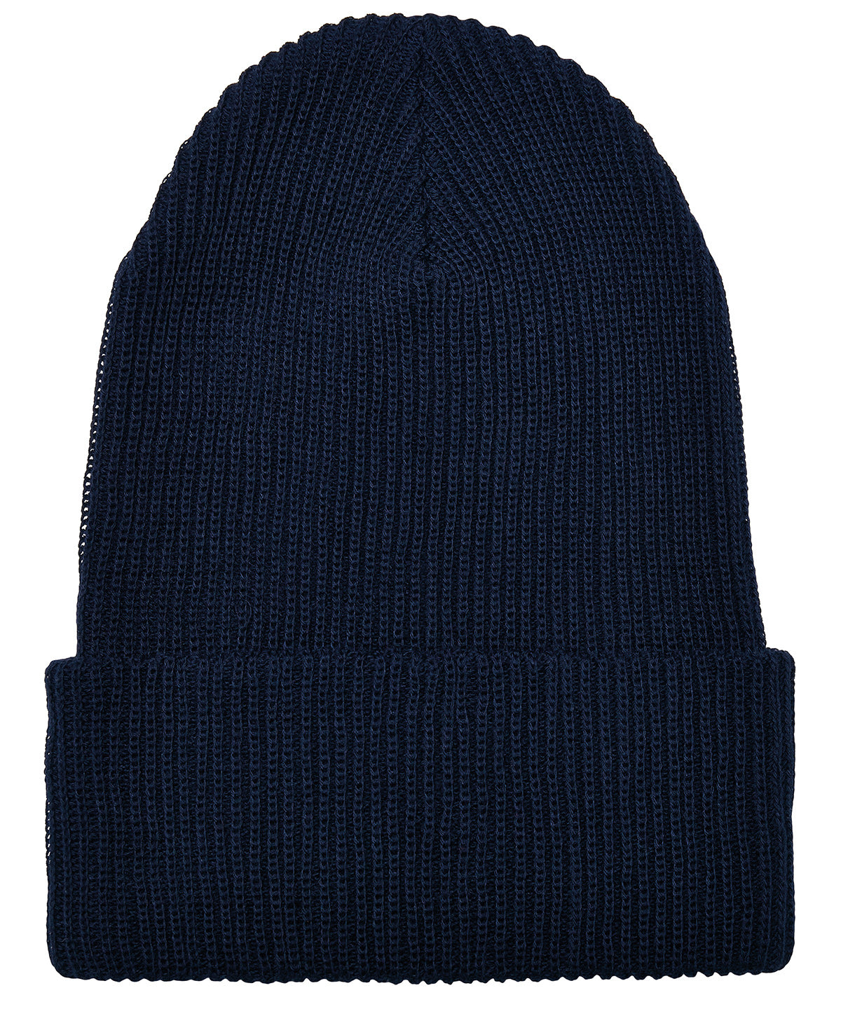 Flexfit by Yupoong Recycled yarn ribbed knit beanie, lifestyle photo