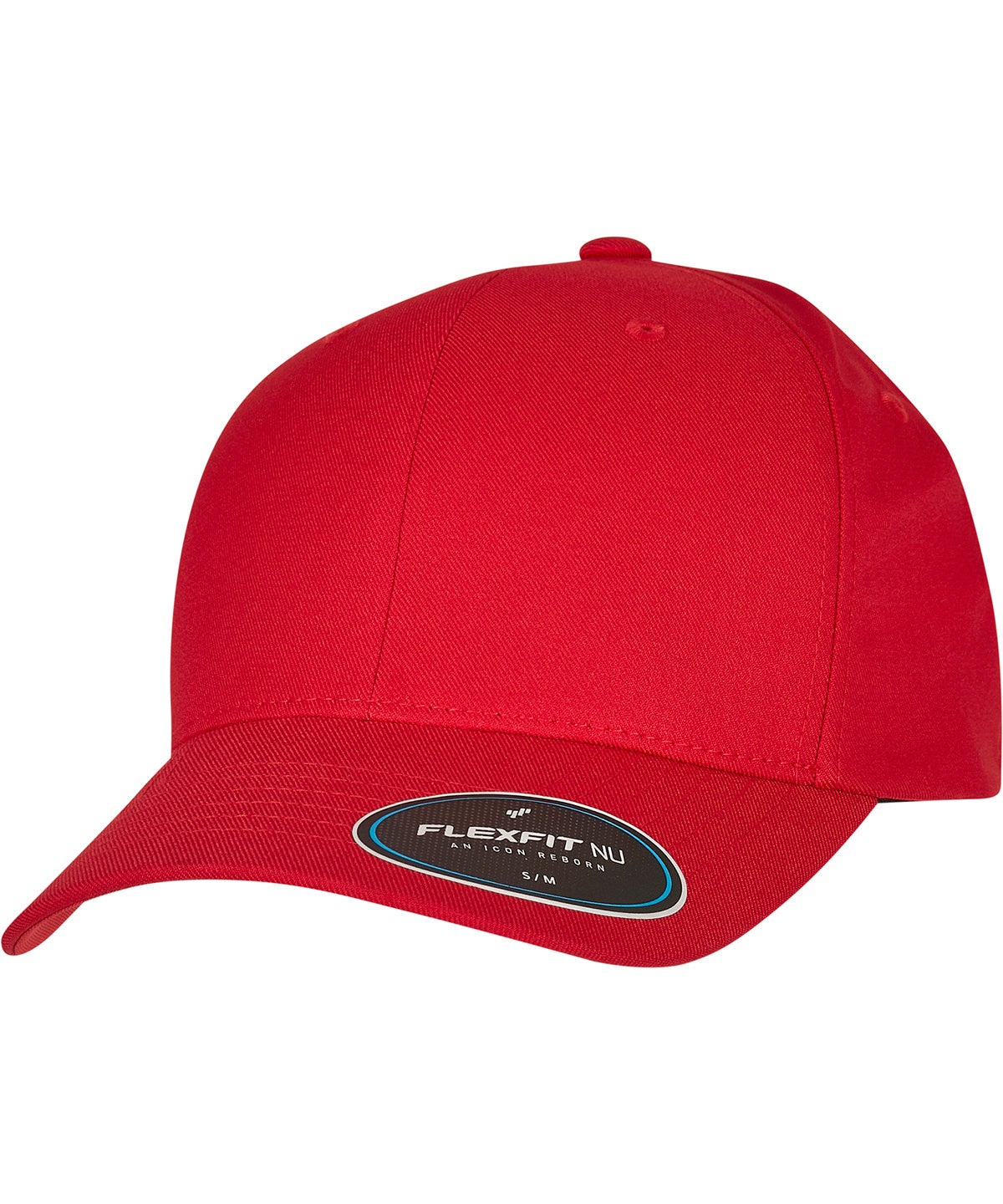 Flexfit by Yupoong Flexfit NU cap in Red, front view