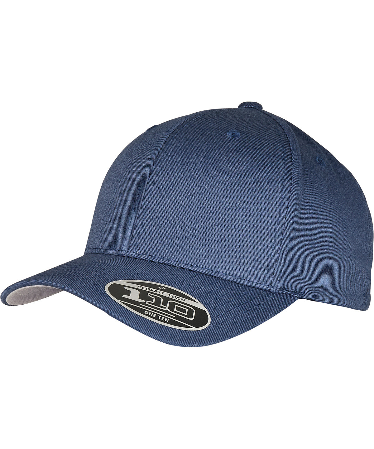 Flexfit by Yupoong Flexfit woolly combed adjustable in Navy, front view
