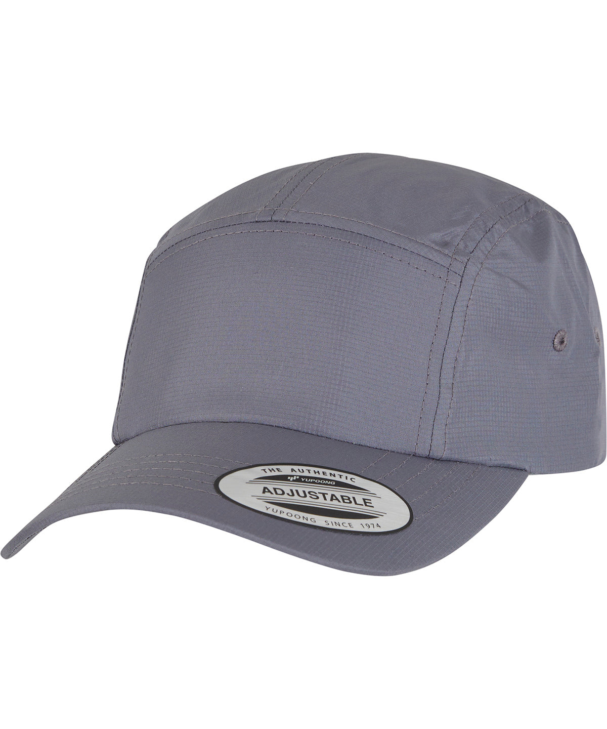 Flexfit by Yupoong Flexfit jockey elastic cap in Grey, front view