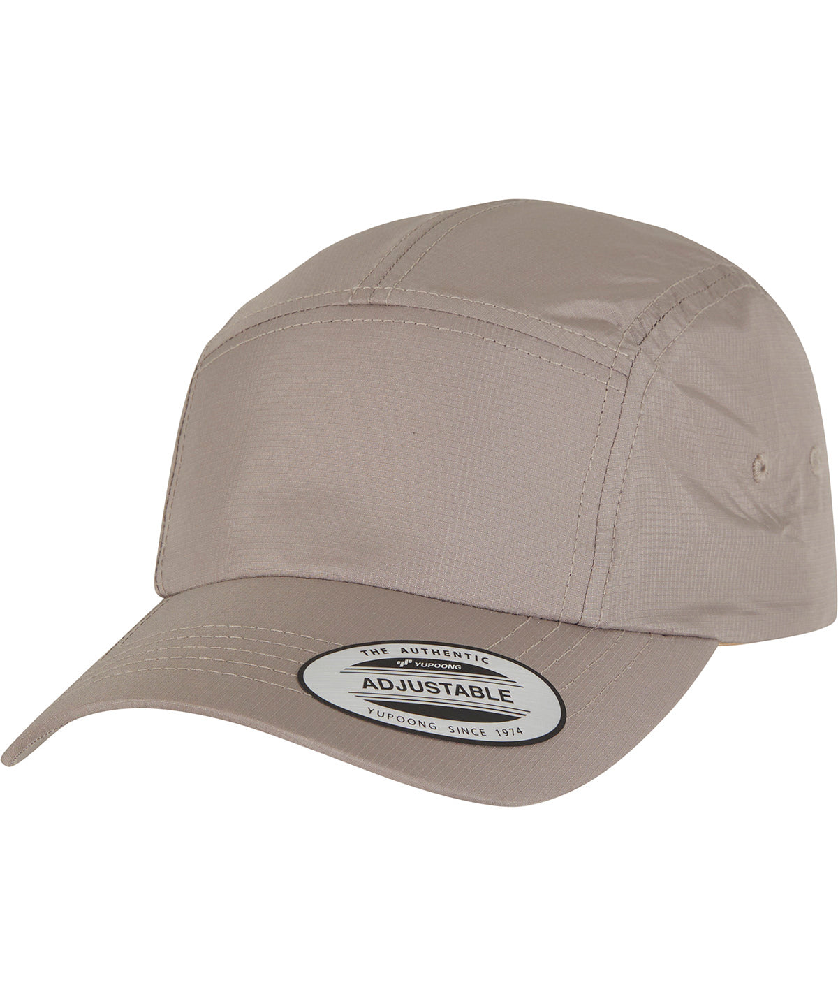 Flexfit by Yupoong Flexfit jockey elastic cap in Khaki, front view