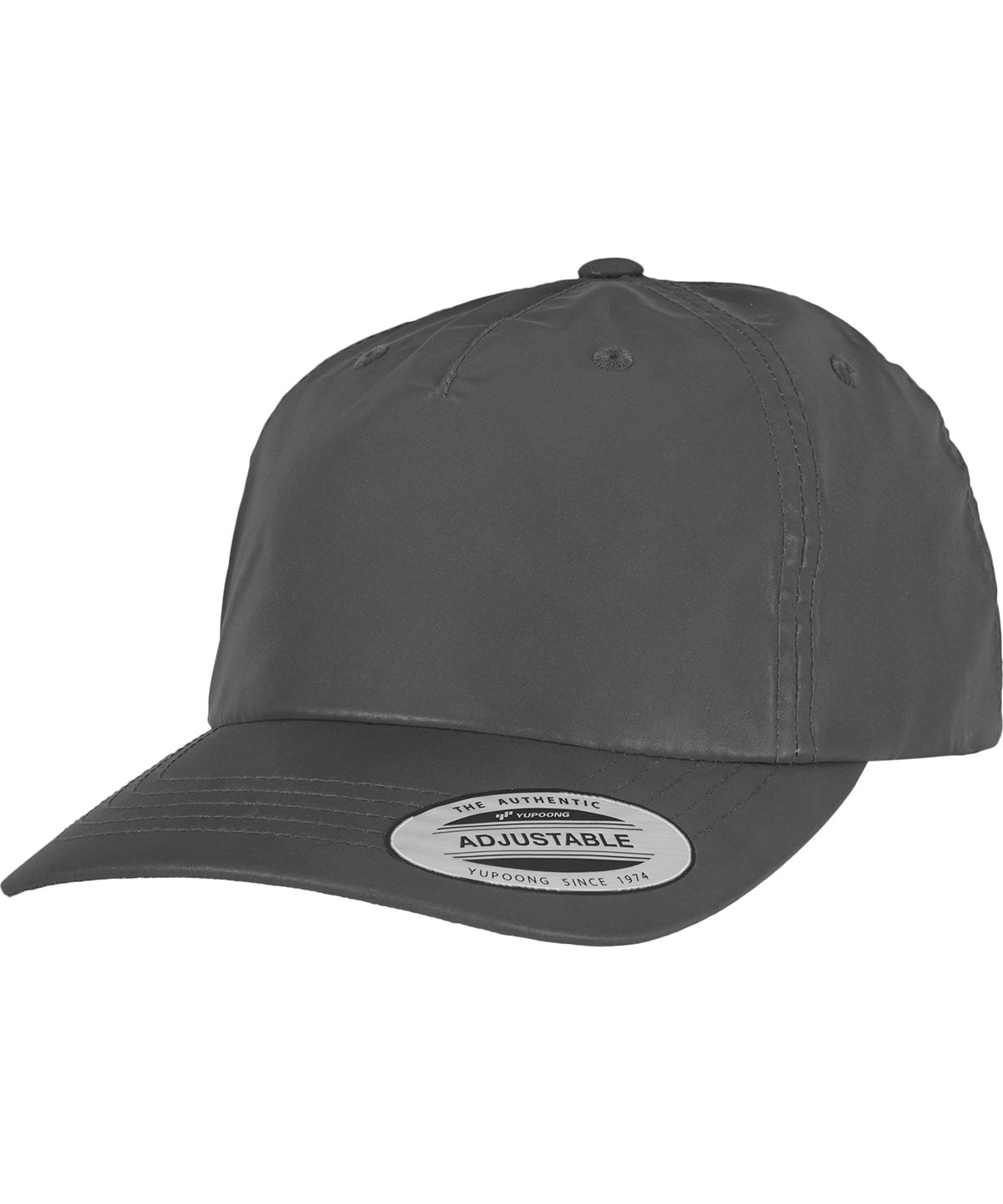 Flexfit by Yupoong Flexfit retro reflective cap in Grey, front view