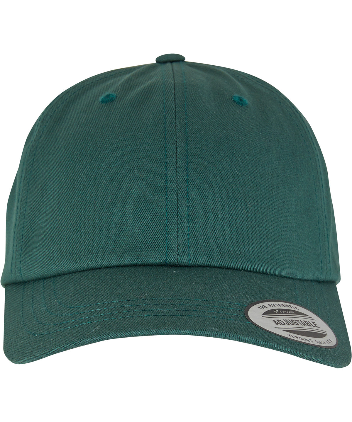 Flexfit by Yupoong Low-profile cotton twill in Spruce, front view