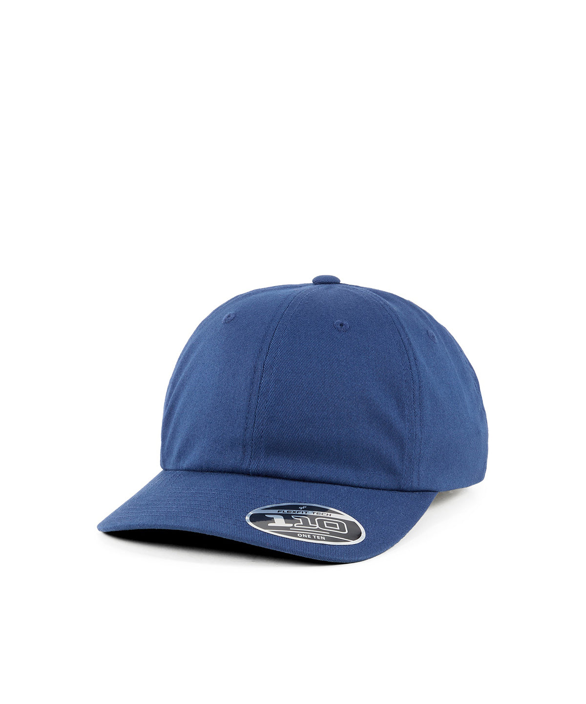 Flexfit by Yupoong 110 Dad cap in Navy, front view
