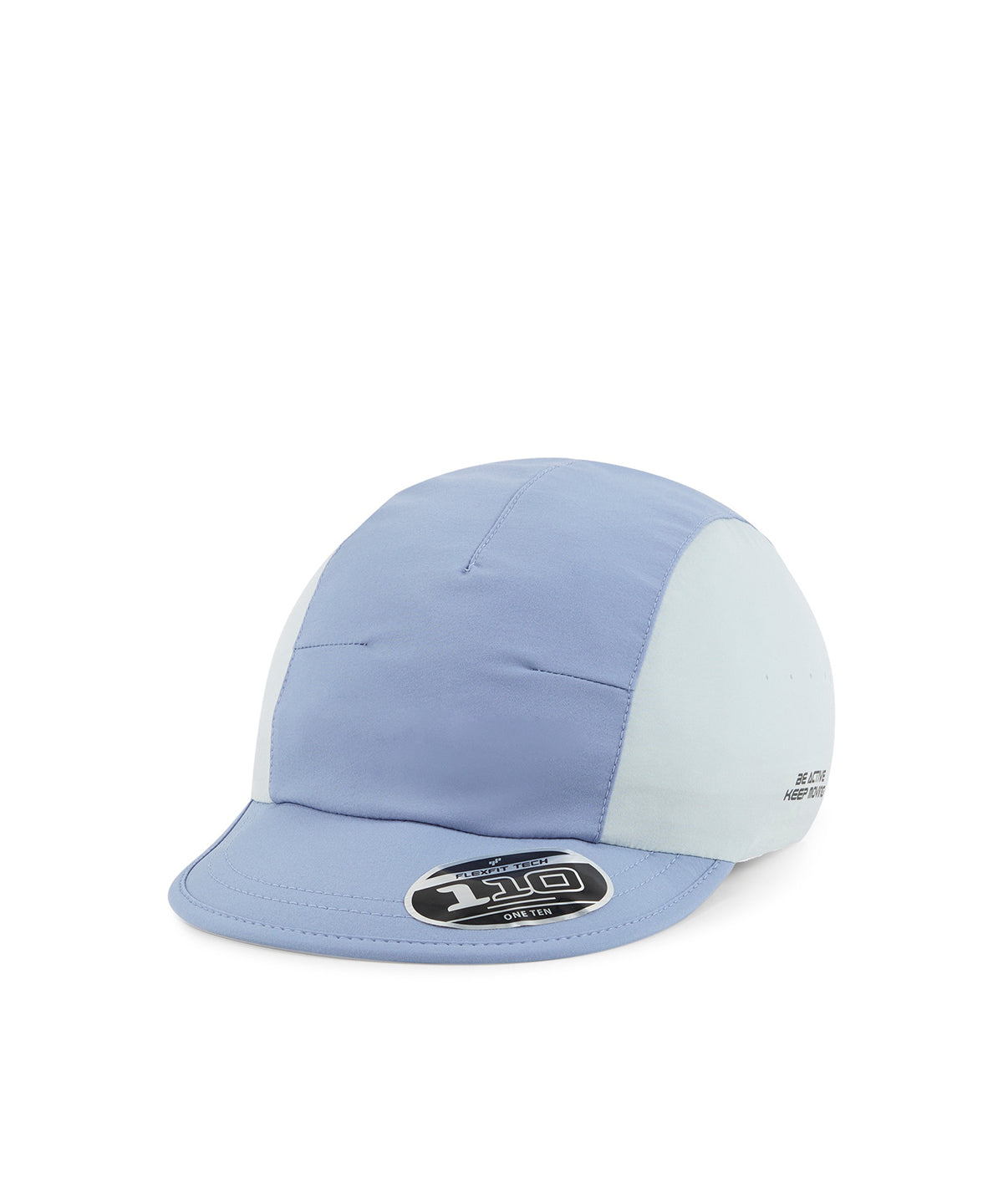 Flexfit by Yupoong Flexfit 110 Long Beach active cap in Blue/Grey, front view