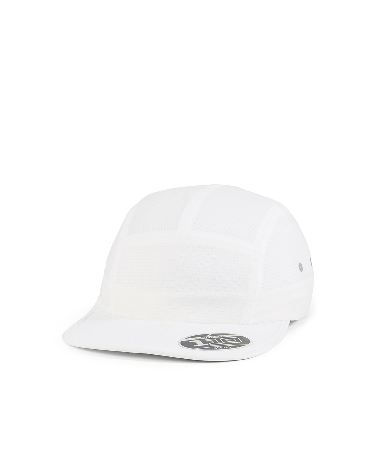 Flexfit by Yupoong 110 Running cap in White, front view