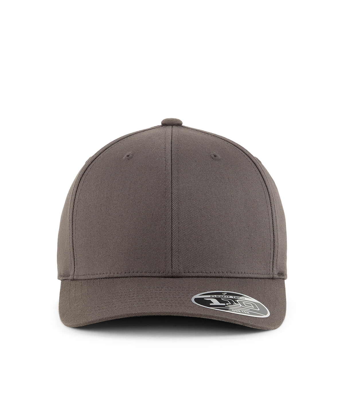 Flexfit by Yupoong Wooly combed snapback in Dark Grey, front view