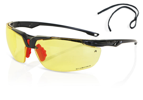 B-Safe Beeswift High Performance Lens Sports Style Safety Glasses, image 2