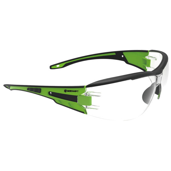 B-Safe Beeswift Clear Lens Sports Frame Safety Glasses, main product image