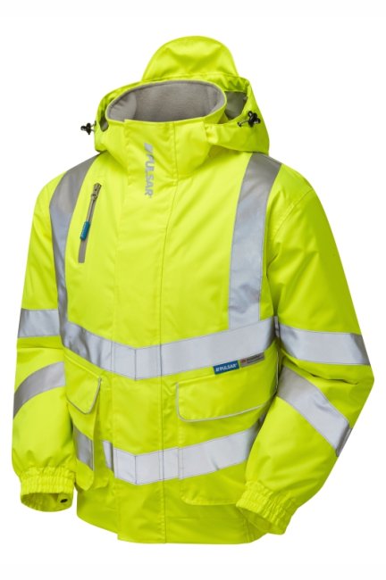 Pulsar Padded Bomber Jacket Yellow, main product image