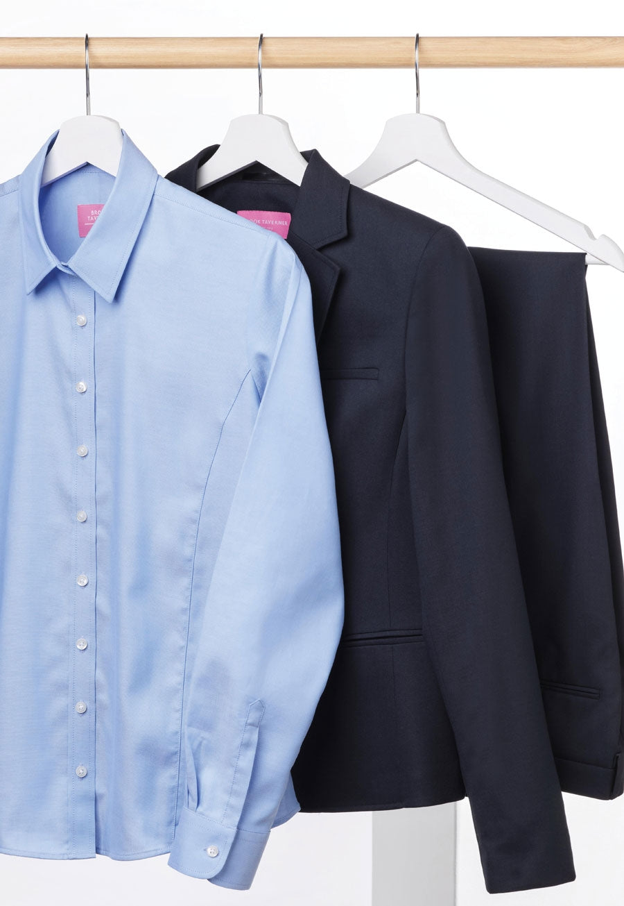 Brook Taverner Albany Shirt in Sky Blue, image 9