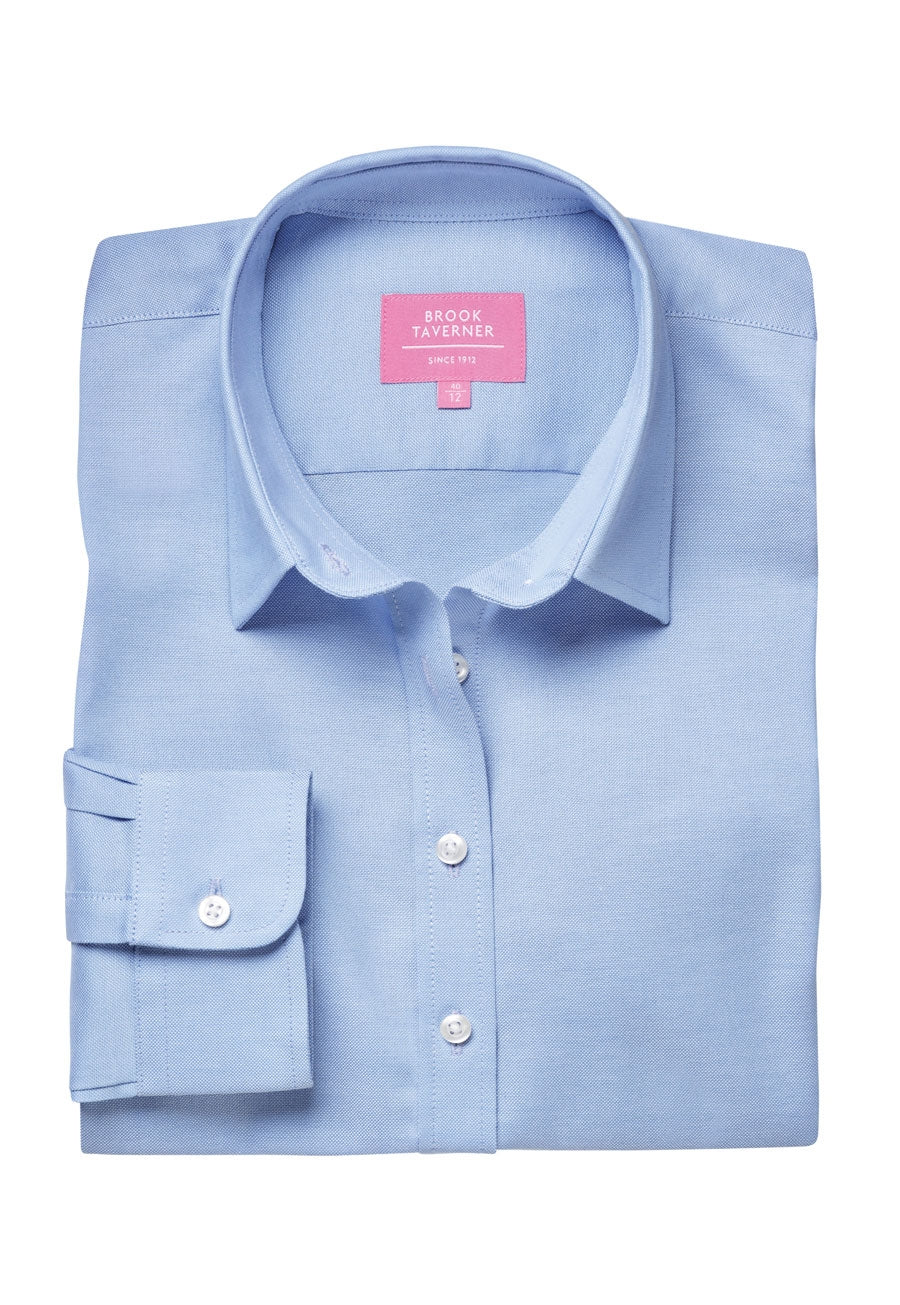 Brook Taverner Albany Shirt in Sky Blue, image 2
