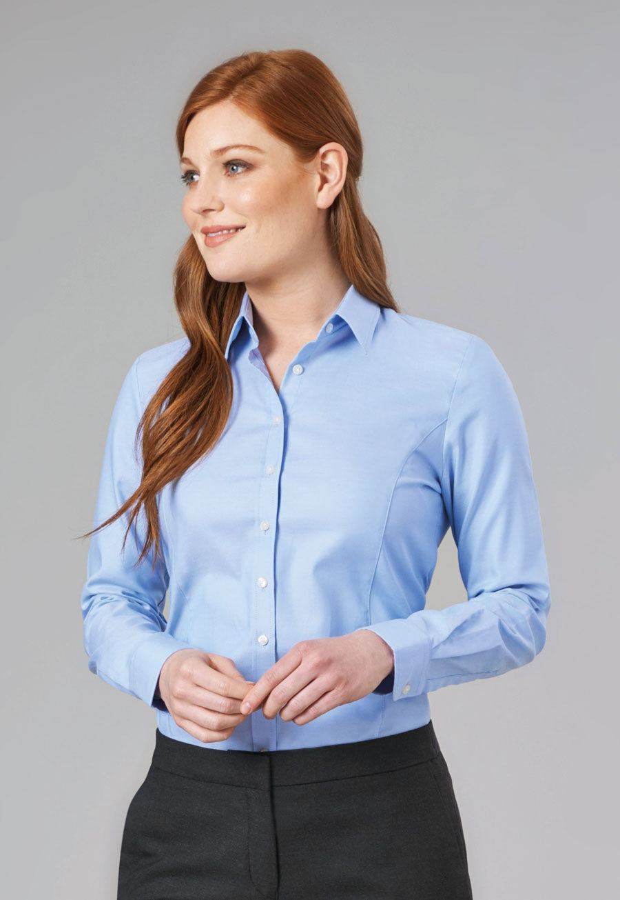 Brook Taverner Albany Shirt in Sky Blue, image 5