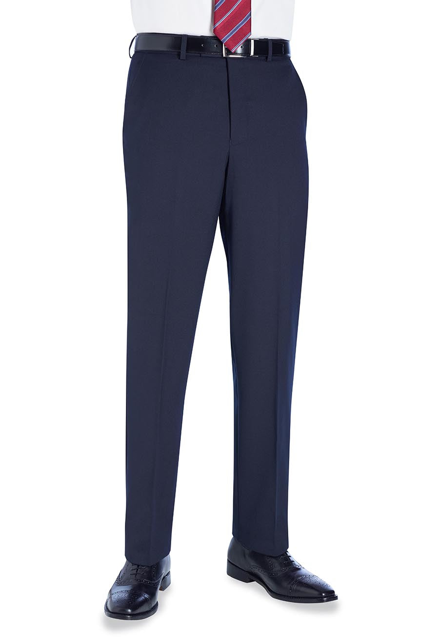 Brook Taverner Aldwych Trouser in Navy, main product image