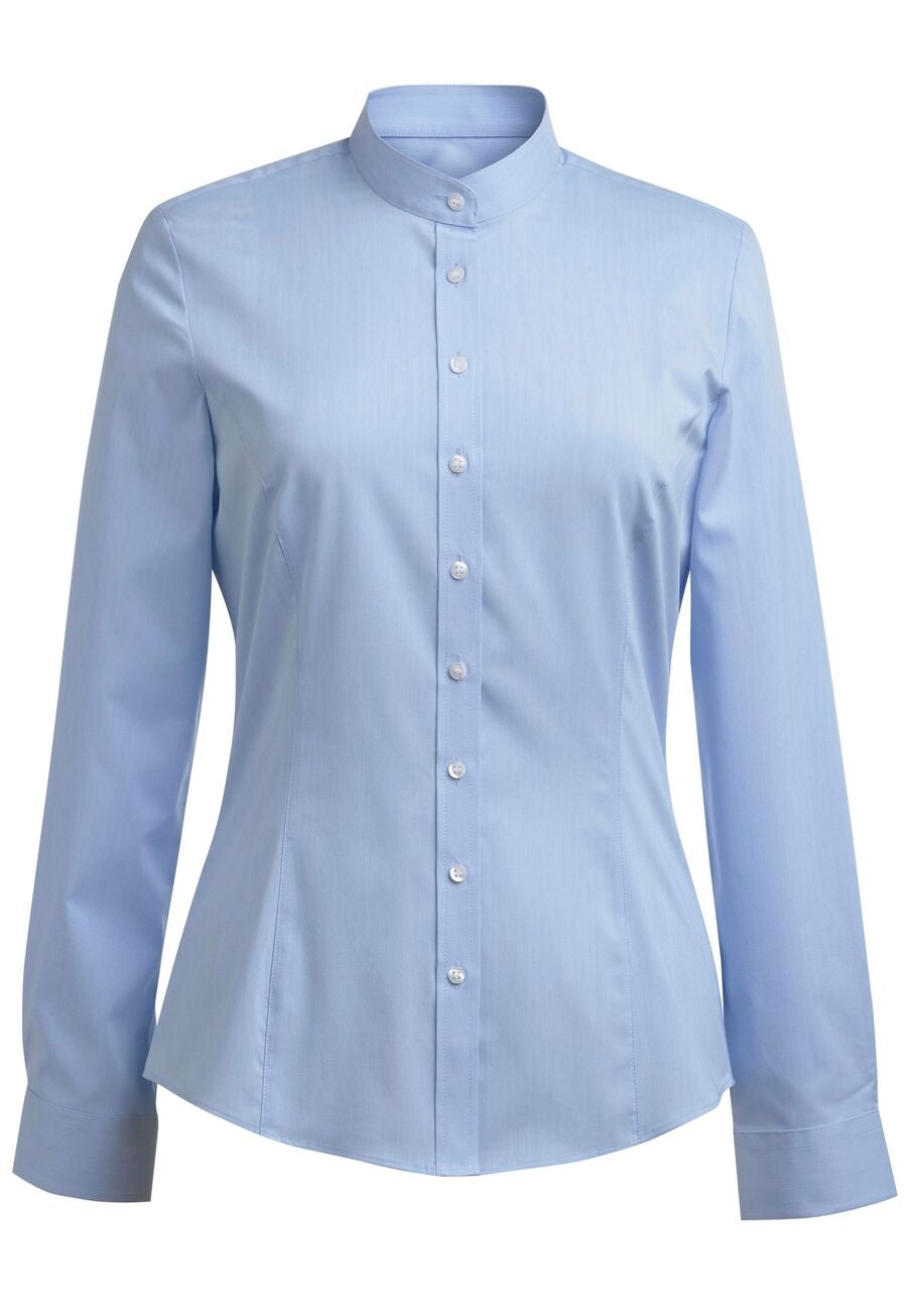 Brook Taverner Amelia Blouse in Sky Blue, image 3
