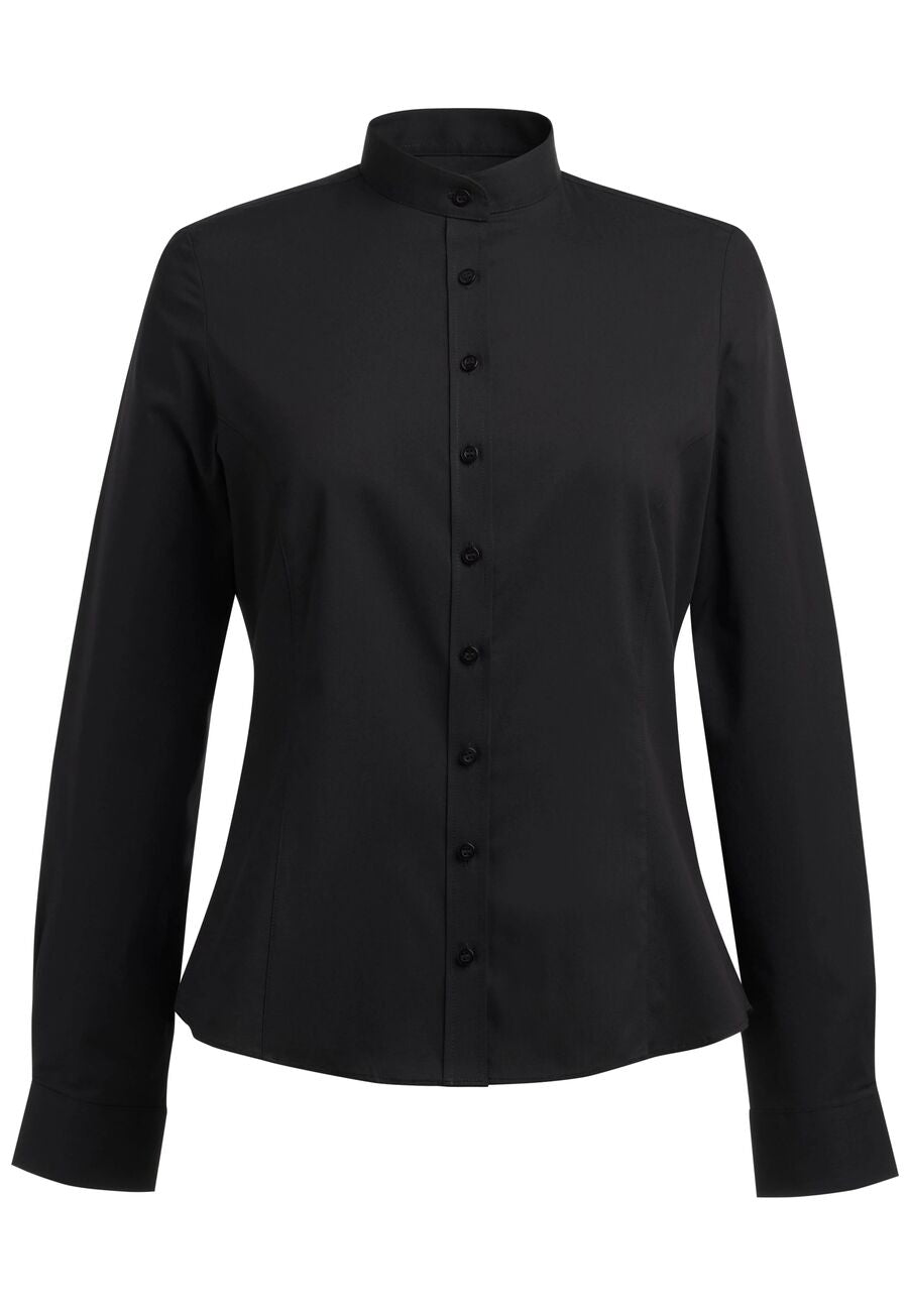Brook Taverner Amelia Blouse in Black, image 4