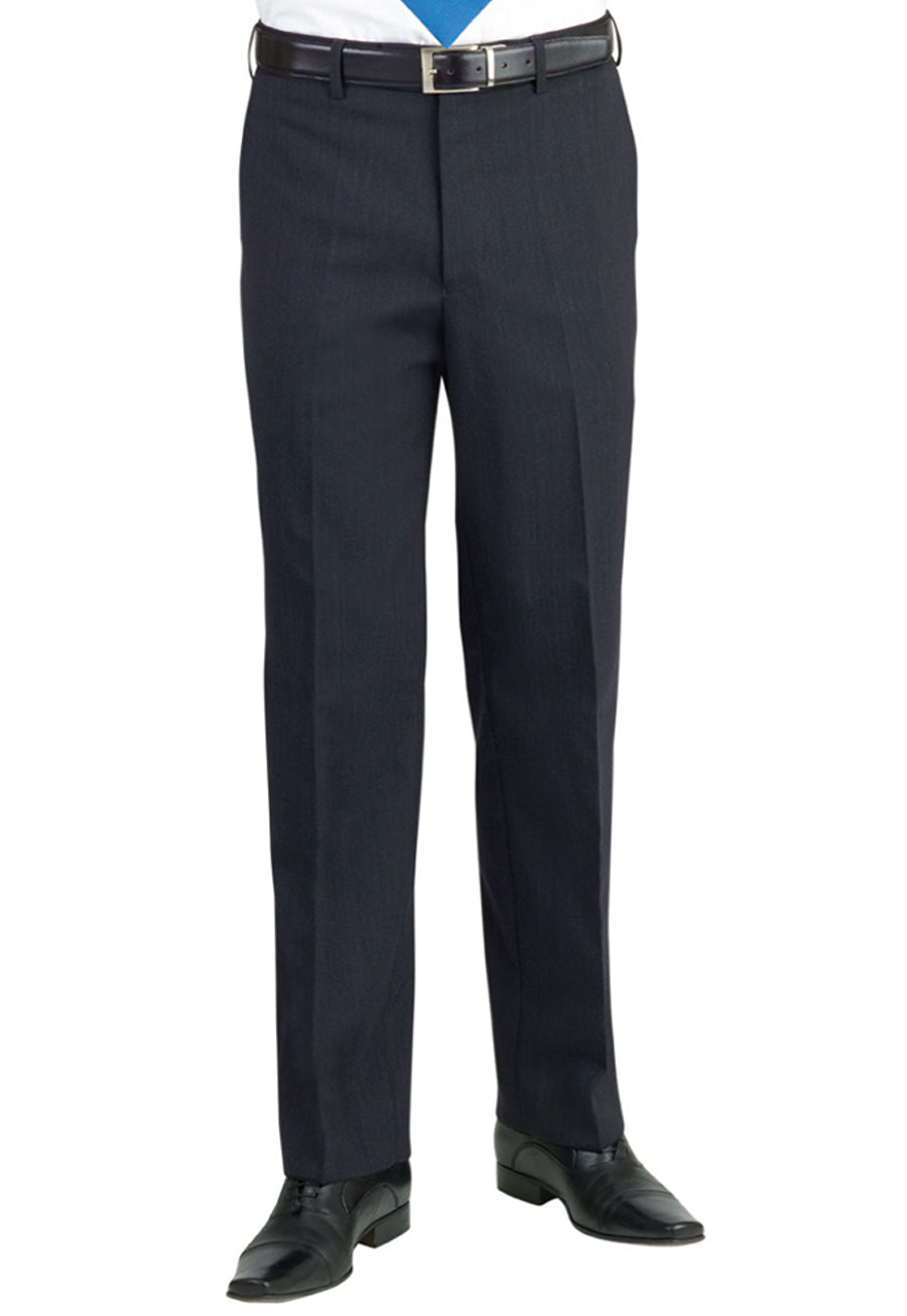 Brook Taverner Apollo Trouser in Charcoal, image 2
