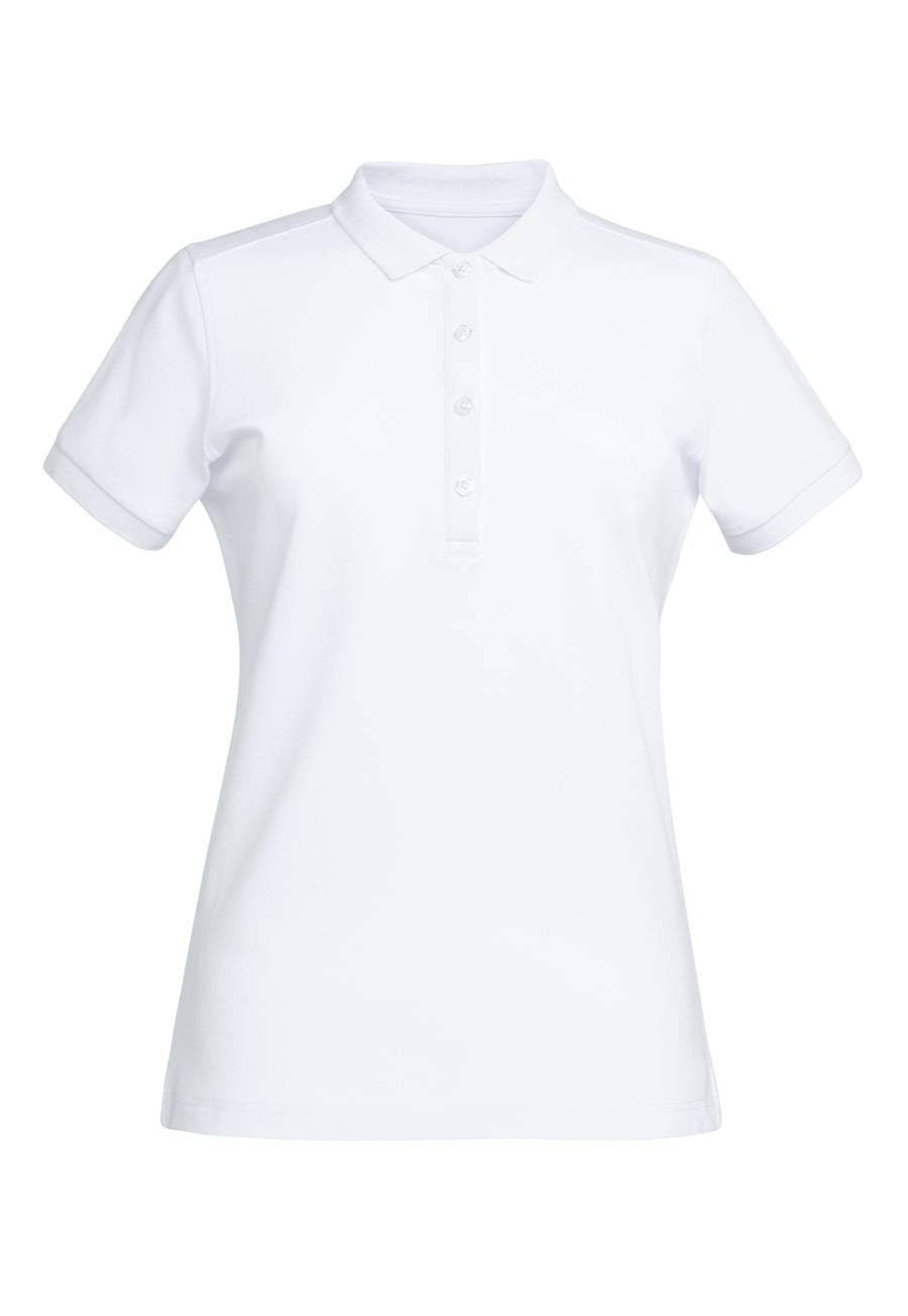 Brook Taverner Arlington Premium Cotton Polo in White, main product image