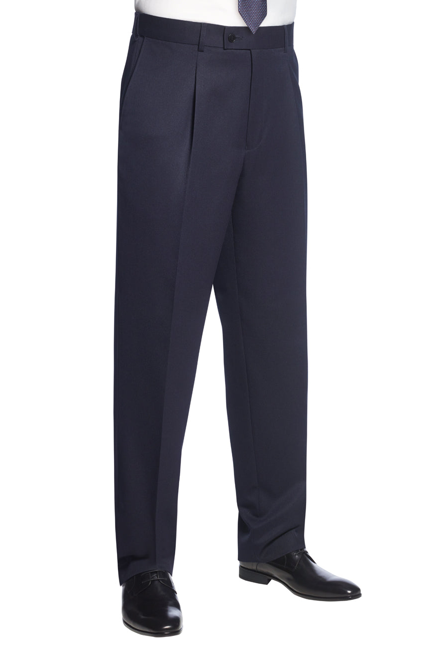 Brook Taverner Atlas Trouser in Navy, main product image