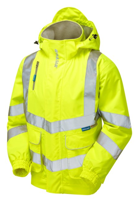 Pulsar Mesh Lined Bomber Jacket Yellow, main product image