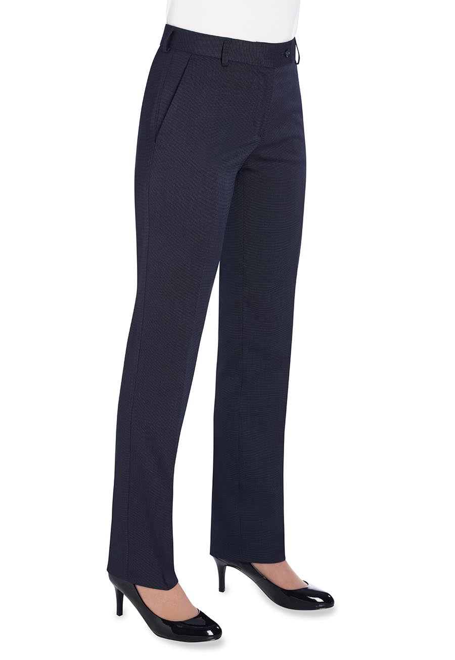 Brook Taverner Bianca Trouser in Navy P/Dot, main product image