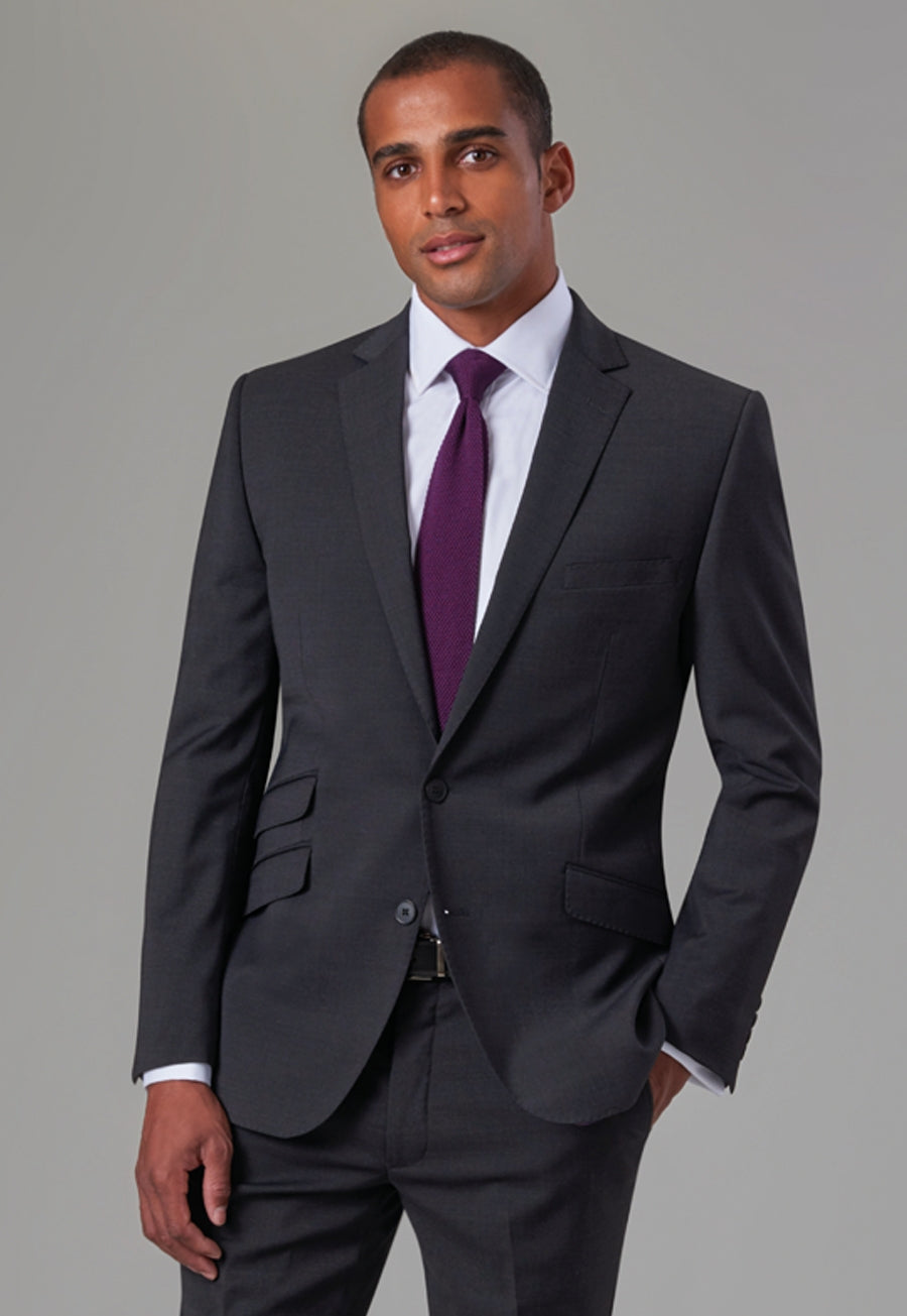Brook Taverner Cassino Jacket in Charcoal, image 7