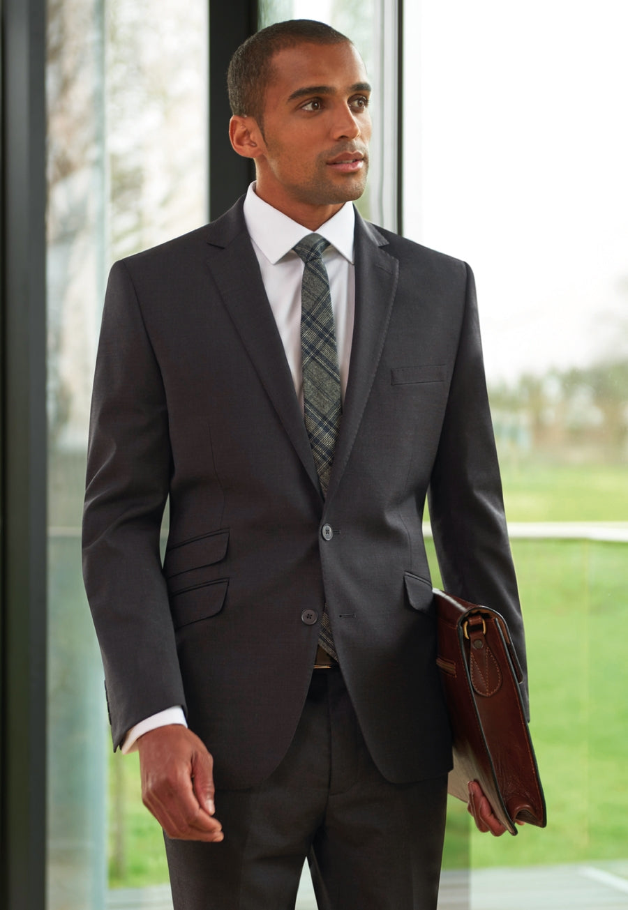 Brook Taverner Cassino Jacket in Charcoal, image 6