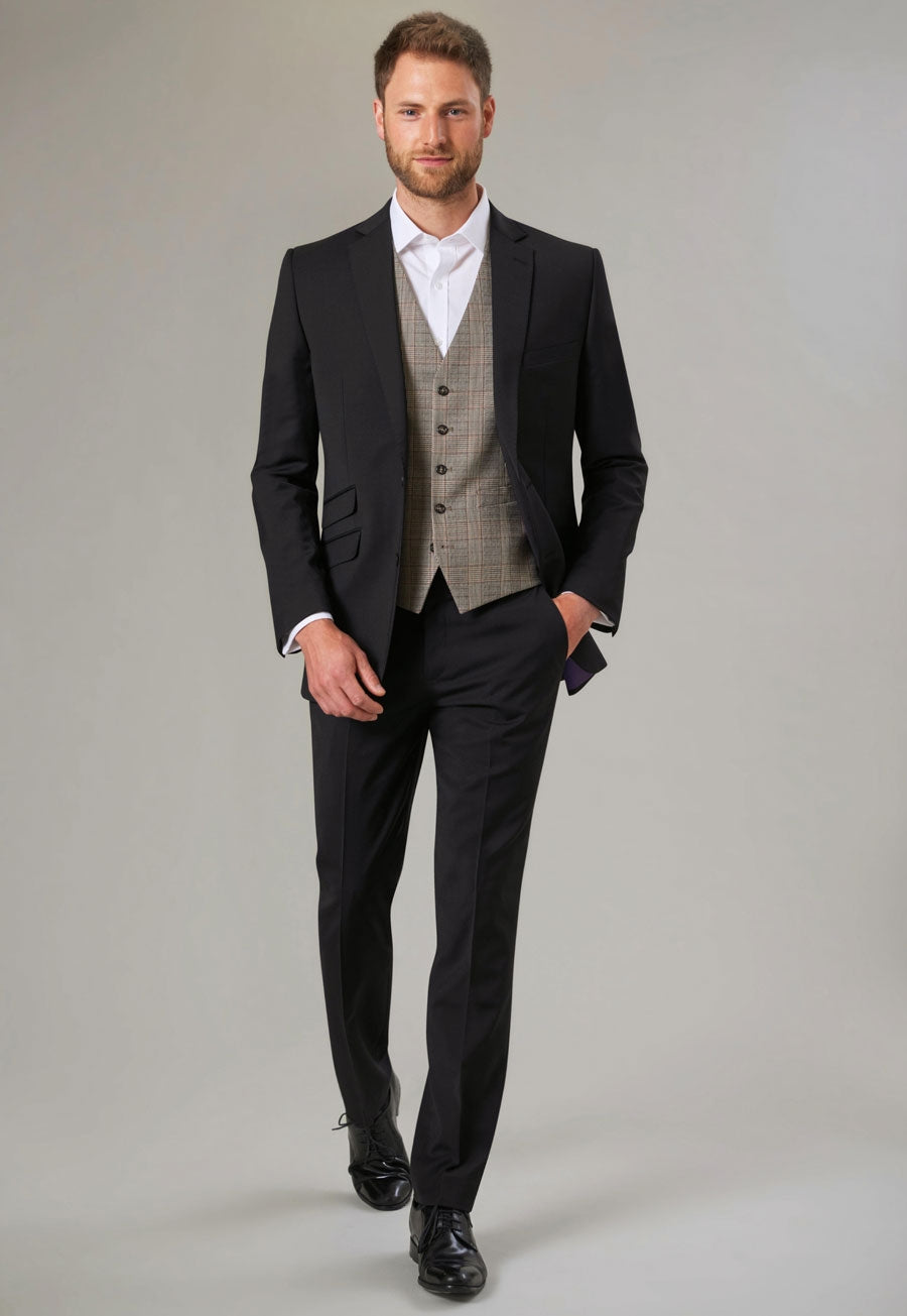 Brook Taverner Cassino Jacket in Black, image 8
