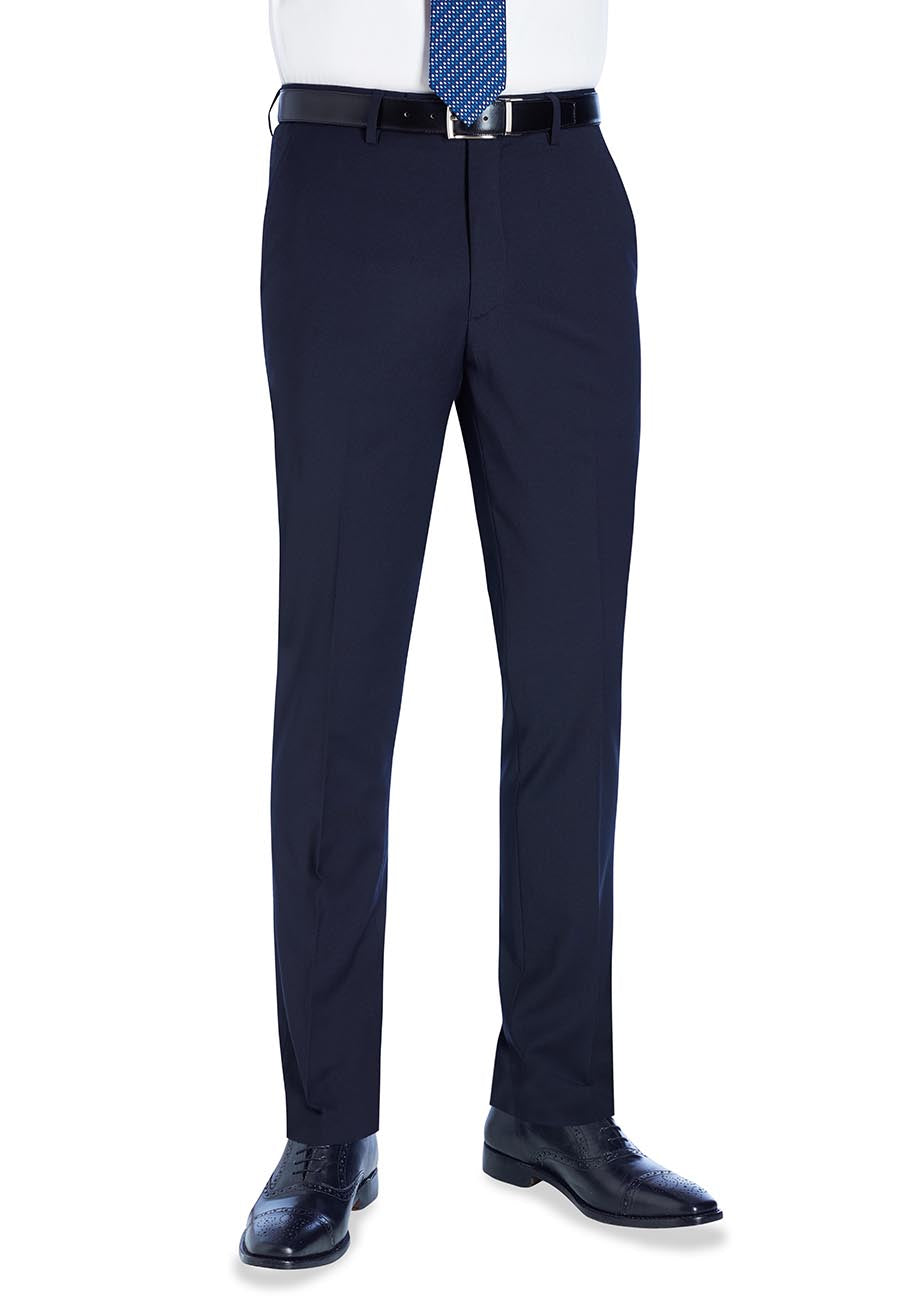 Brook Taverner Cassino Trouser in Navy, main product image