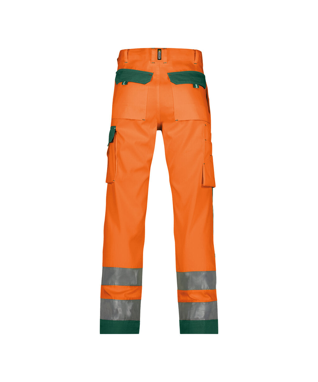 Fluo Orange/Bottle Green back