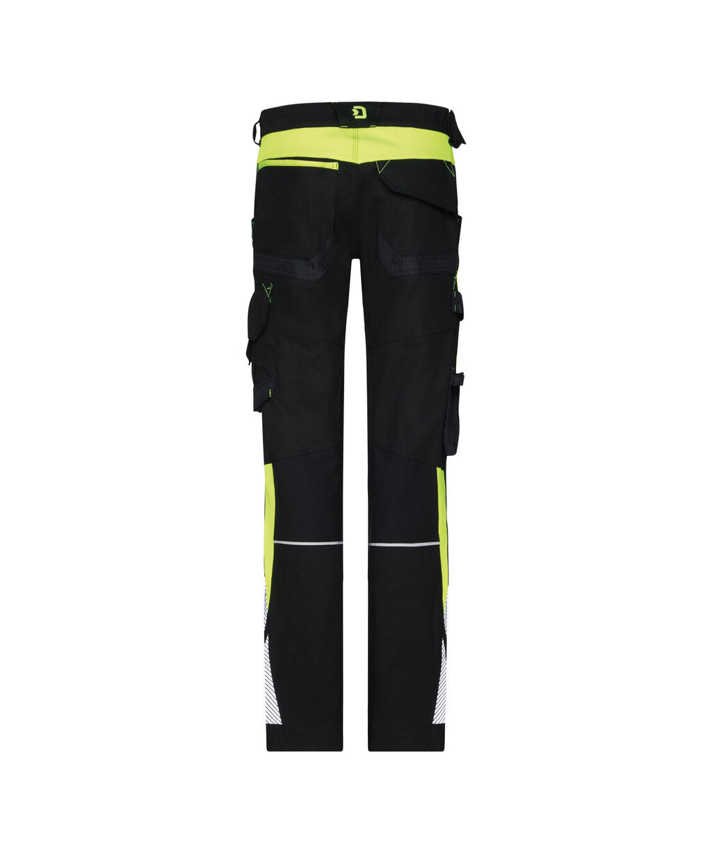 Black/Fluo Yellow back