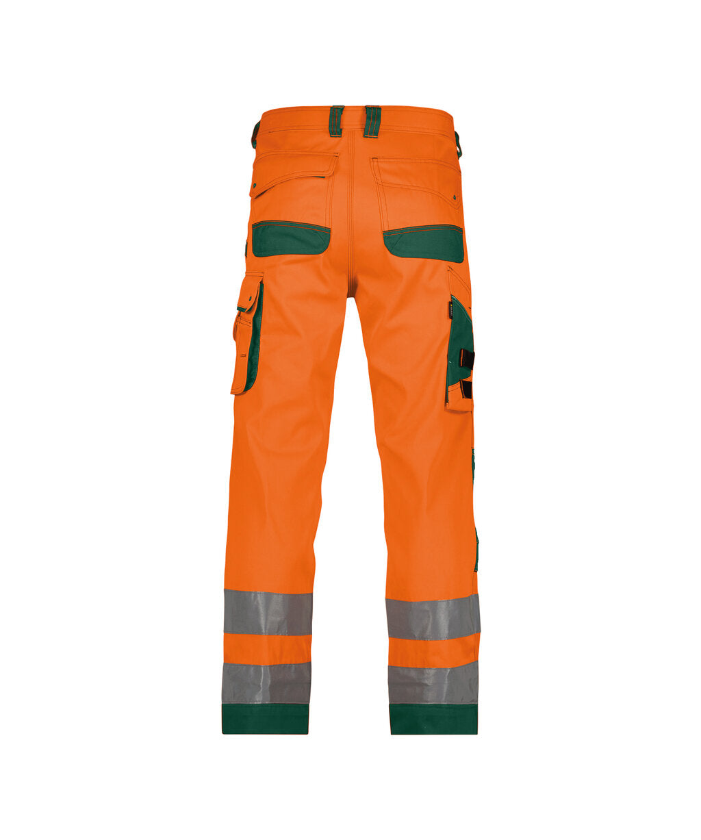 Fluo Orange/Bottle Green back