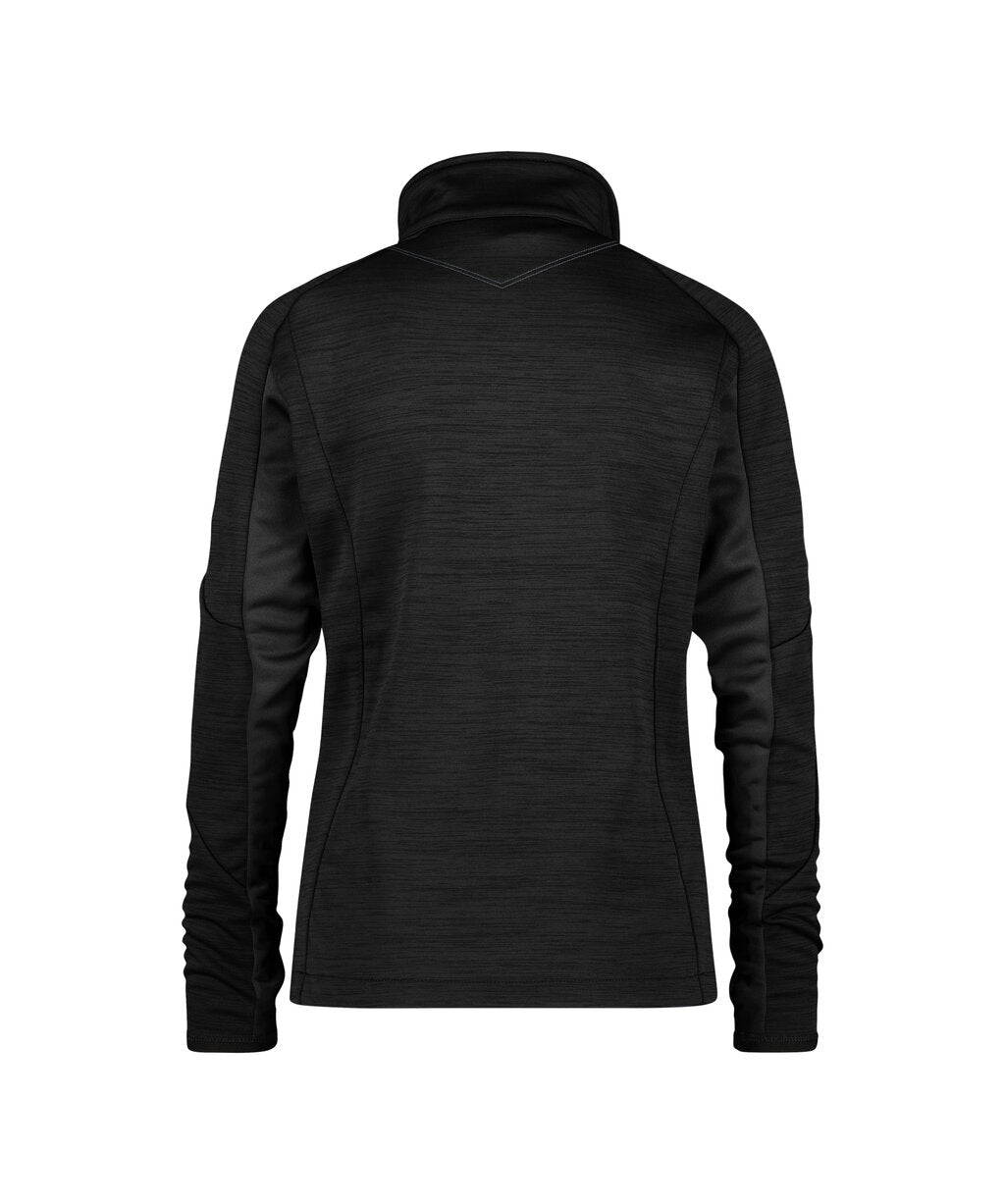 DASSY Convex Women Midlayer jacket for women in Black, back view