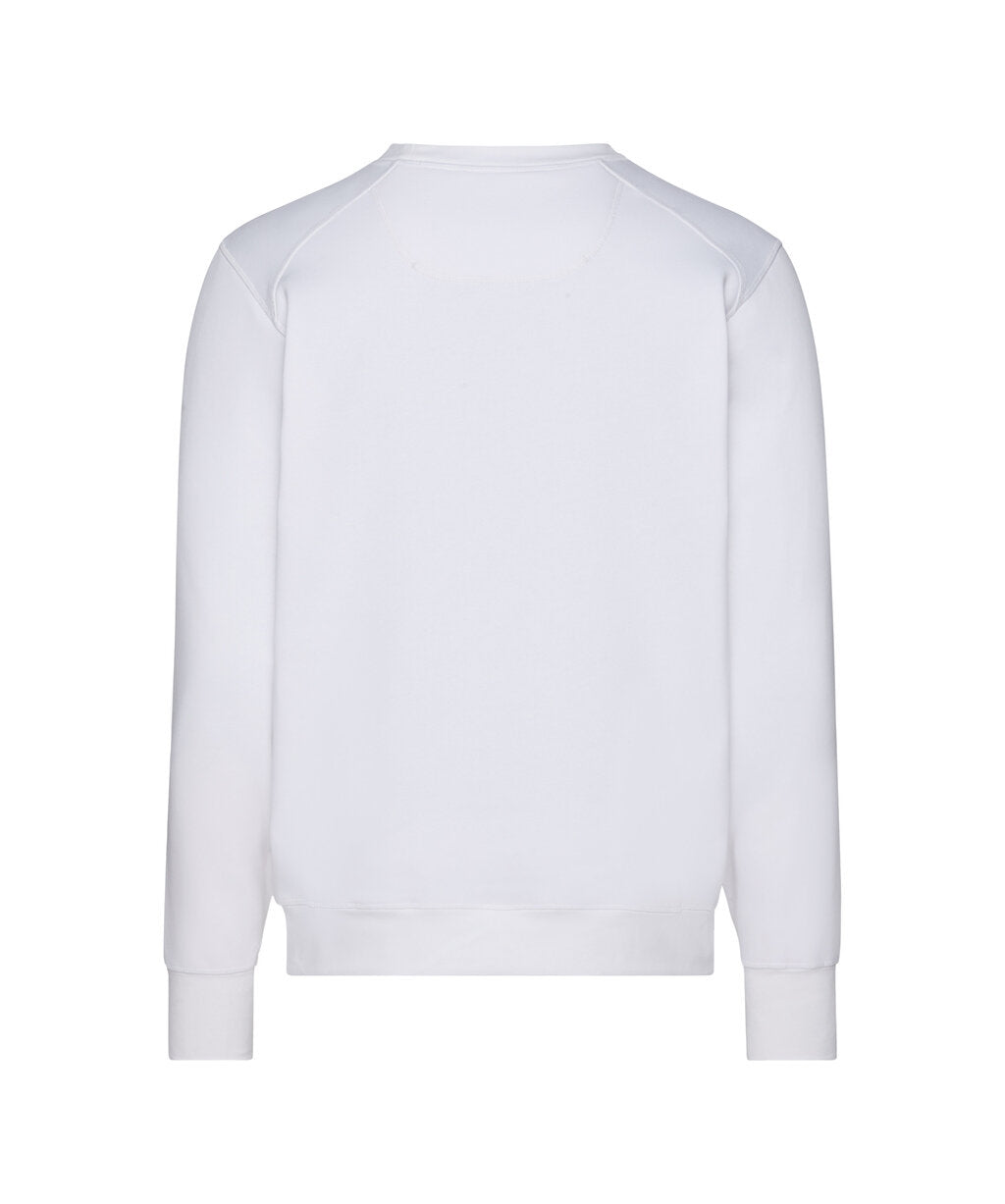 DASSY FIBRE Sweatshirt in White, back view