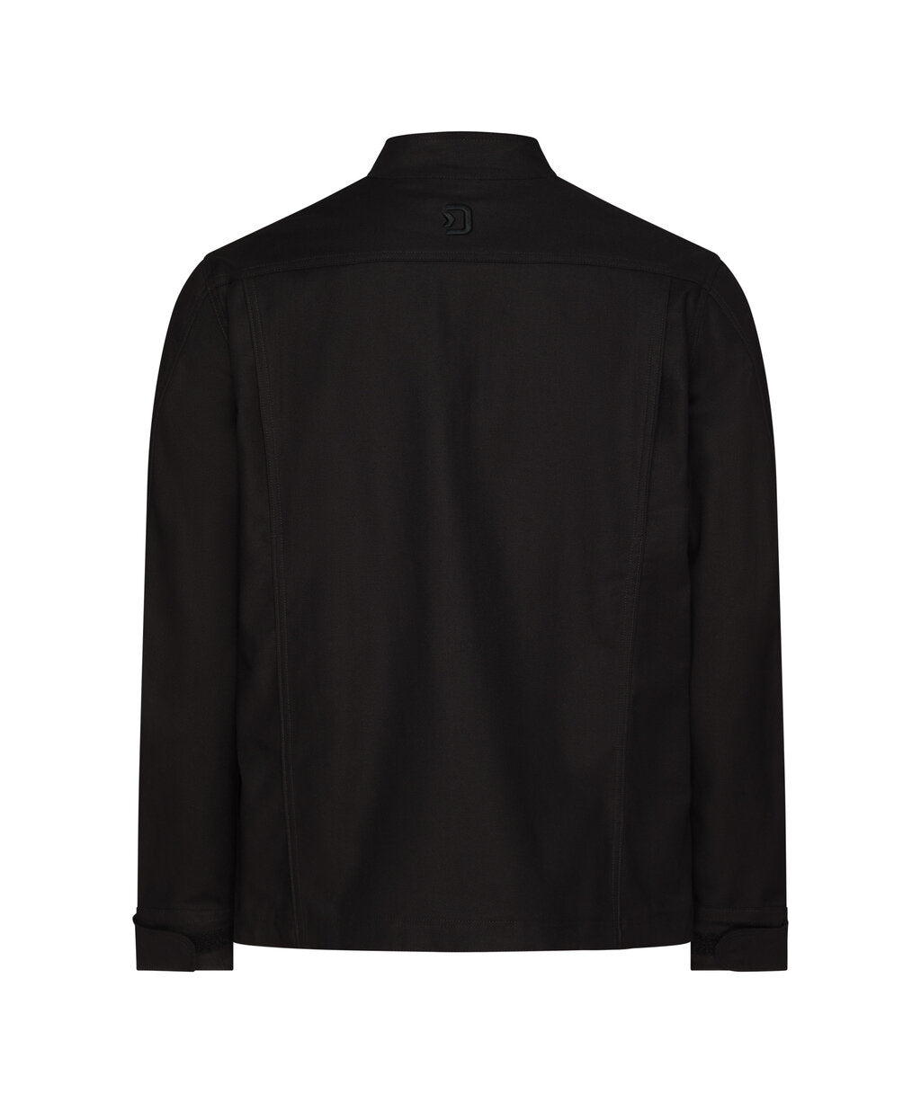 DASSY Foster Work jacket in Black, back view