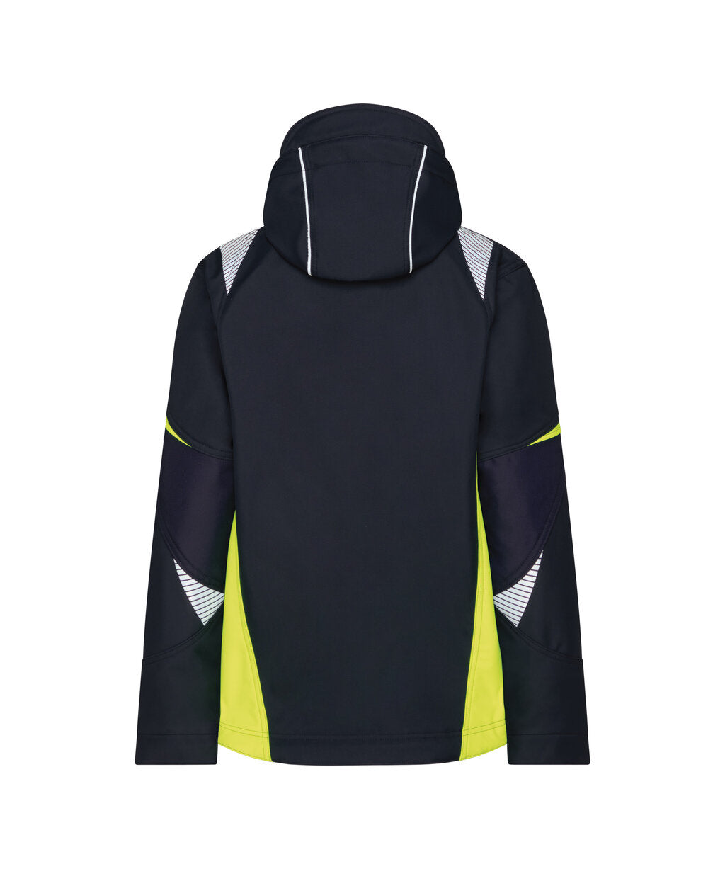Midnight Blue/Fluo Yellow back