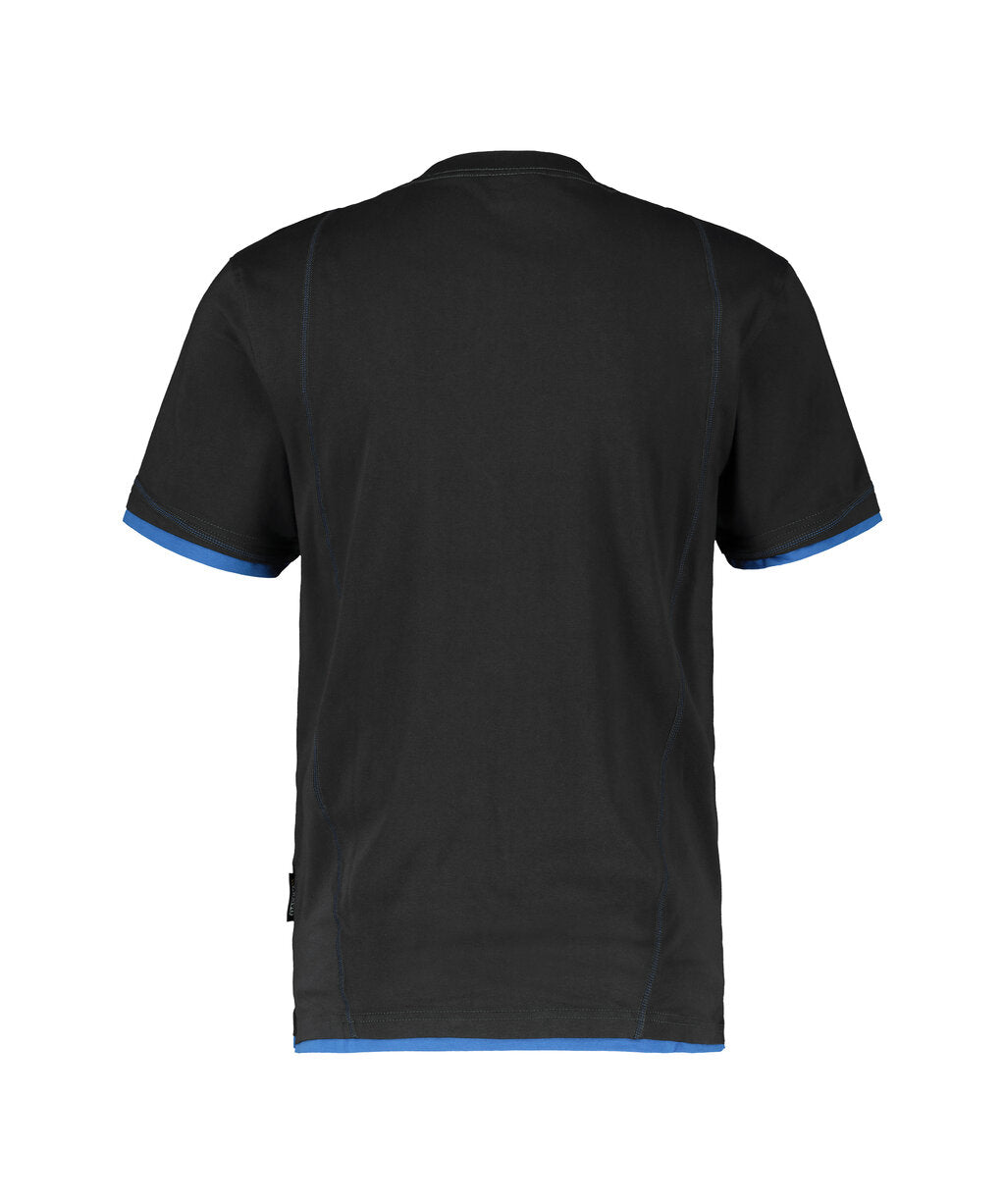 Black/Azure Blue back