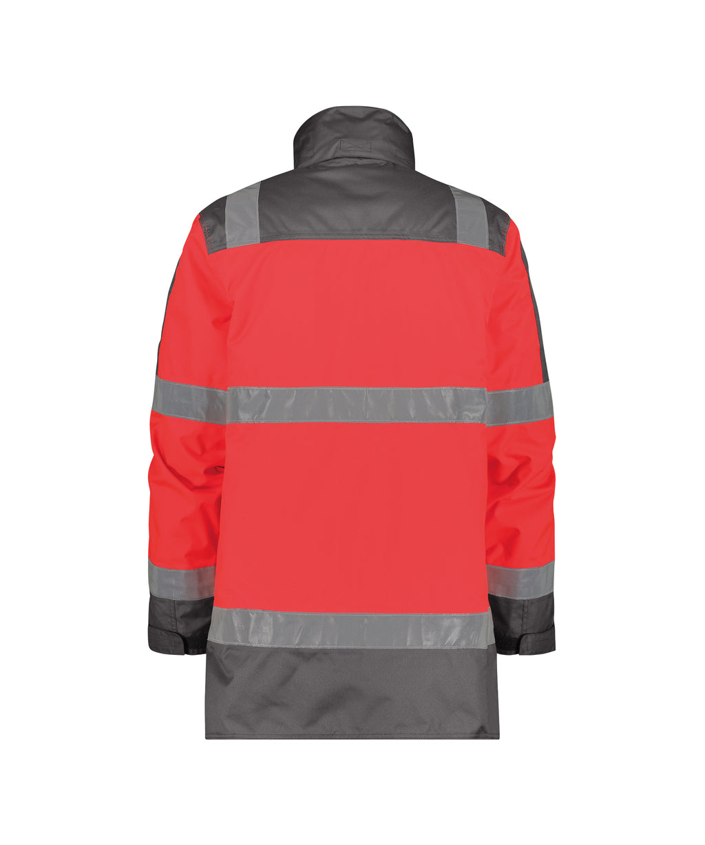 Fluo Red/Cement Grey back