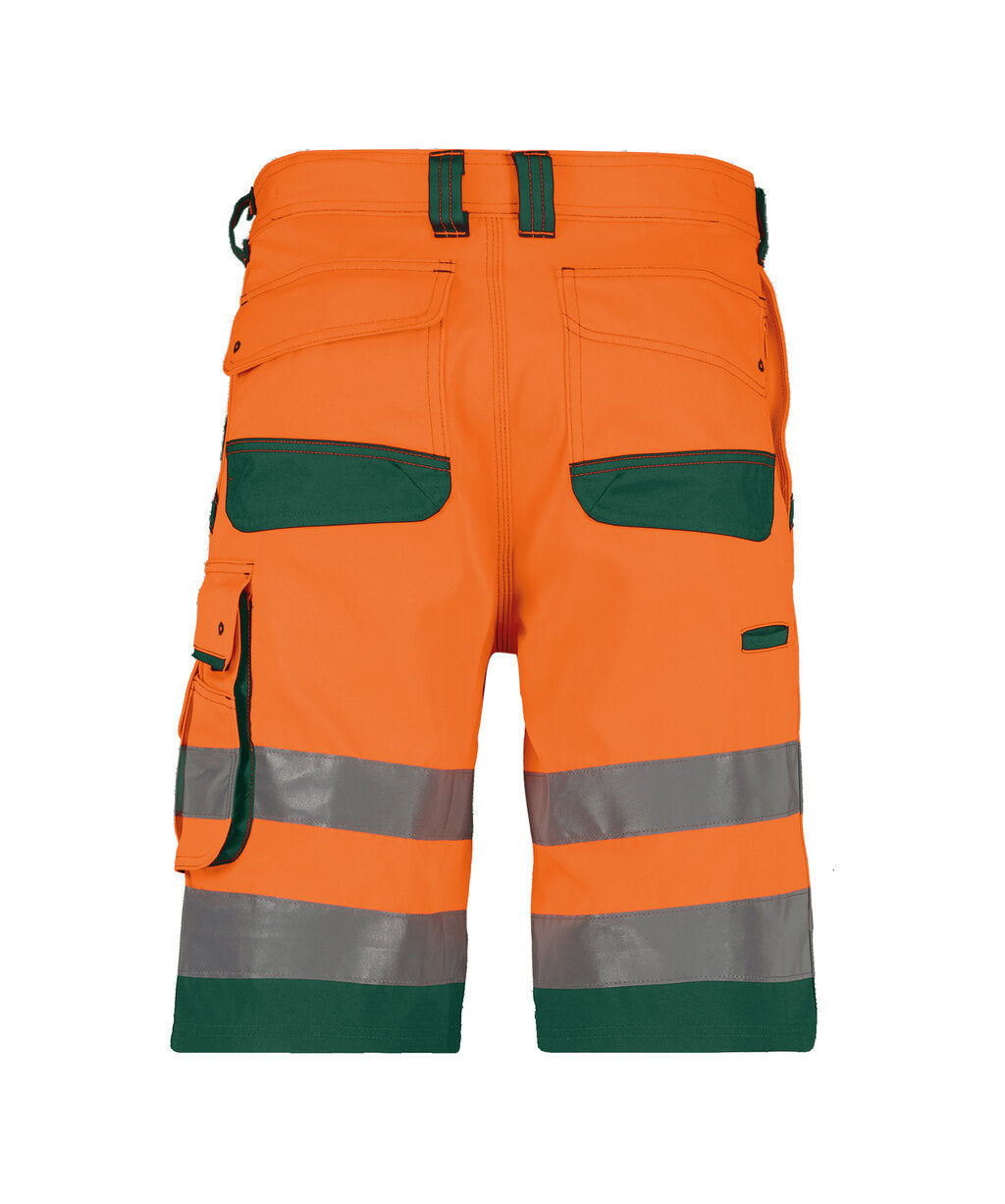 Fluo Orange/Bottle Green back