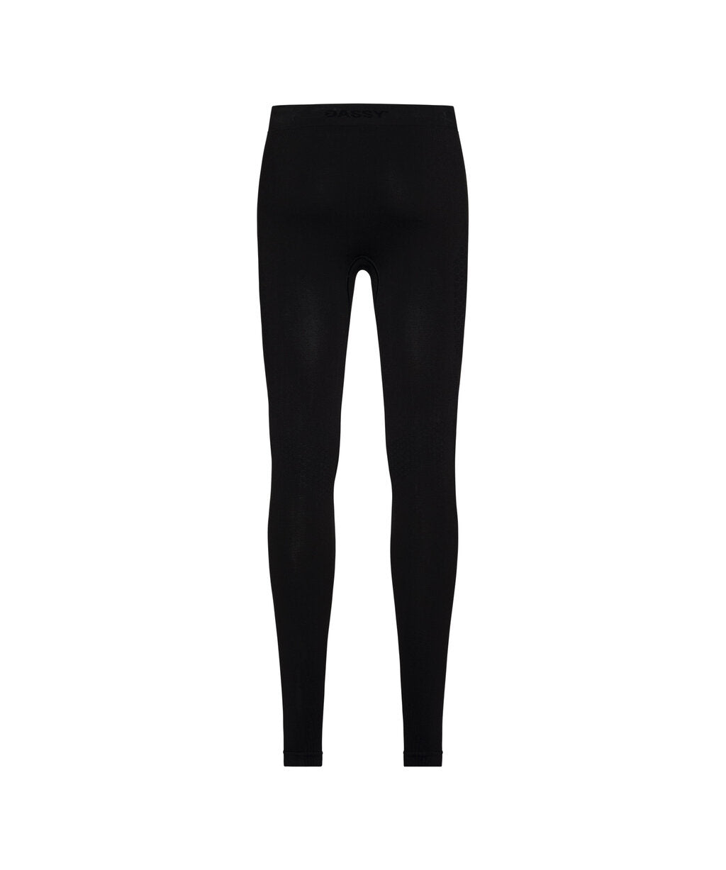 DASSY Pascal Thermal trousers in Black, back view