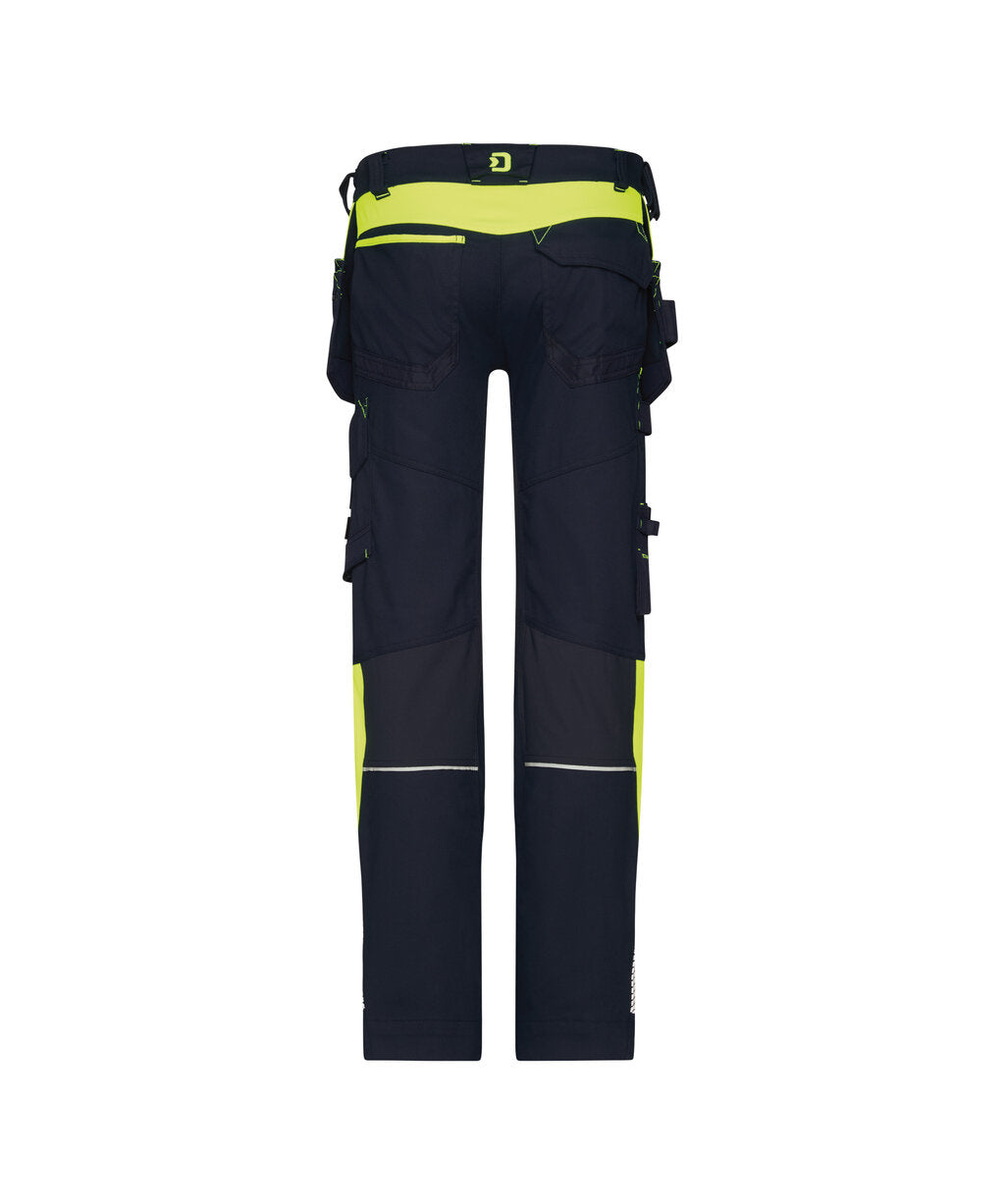 Black/Fluo Yellow back